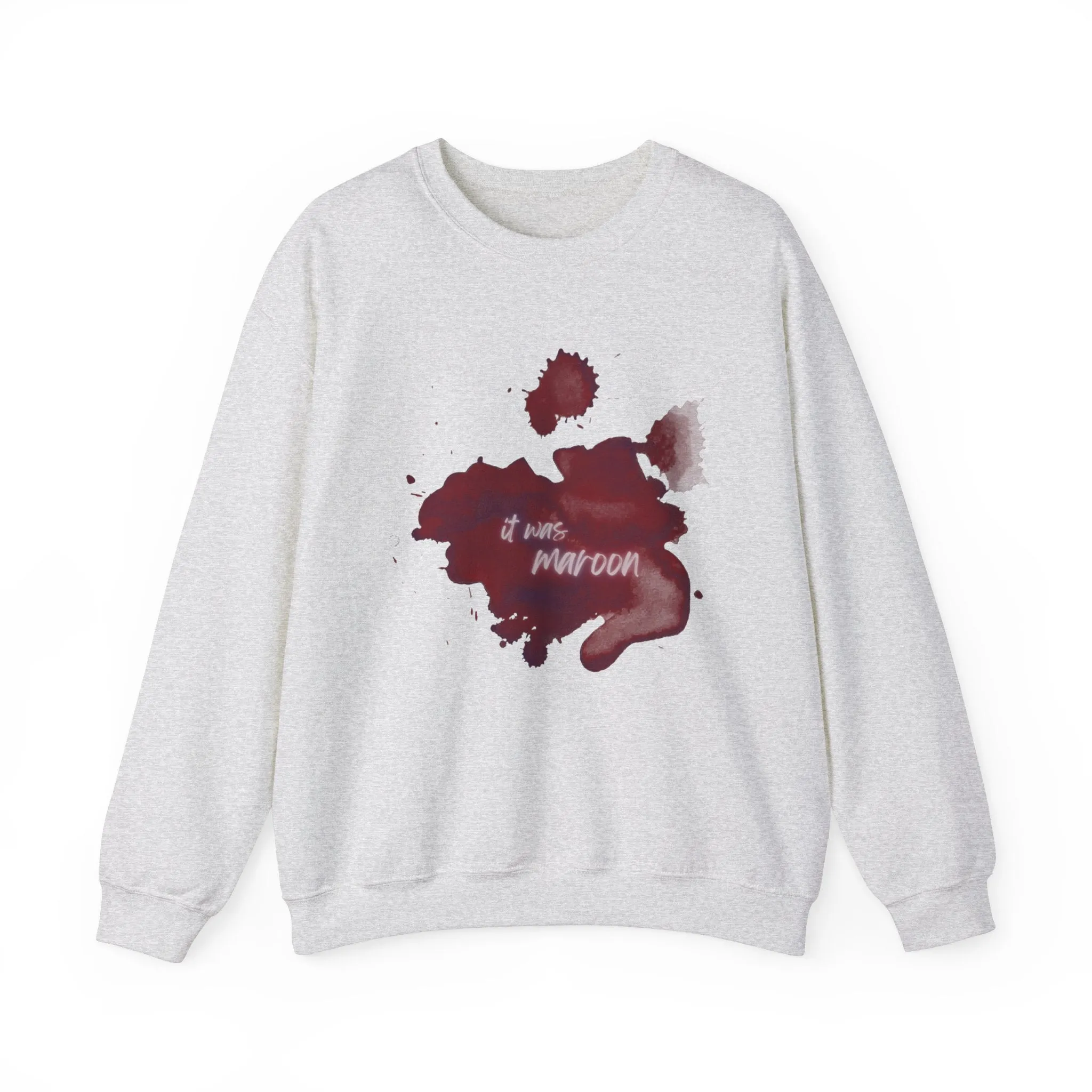 Maroon Sweater sold by Rose Blush Studio product image thumbnail 2