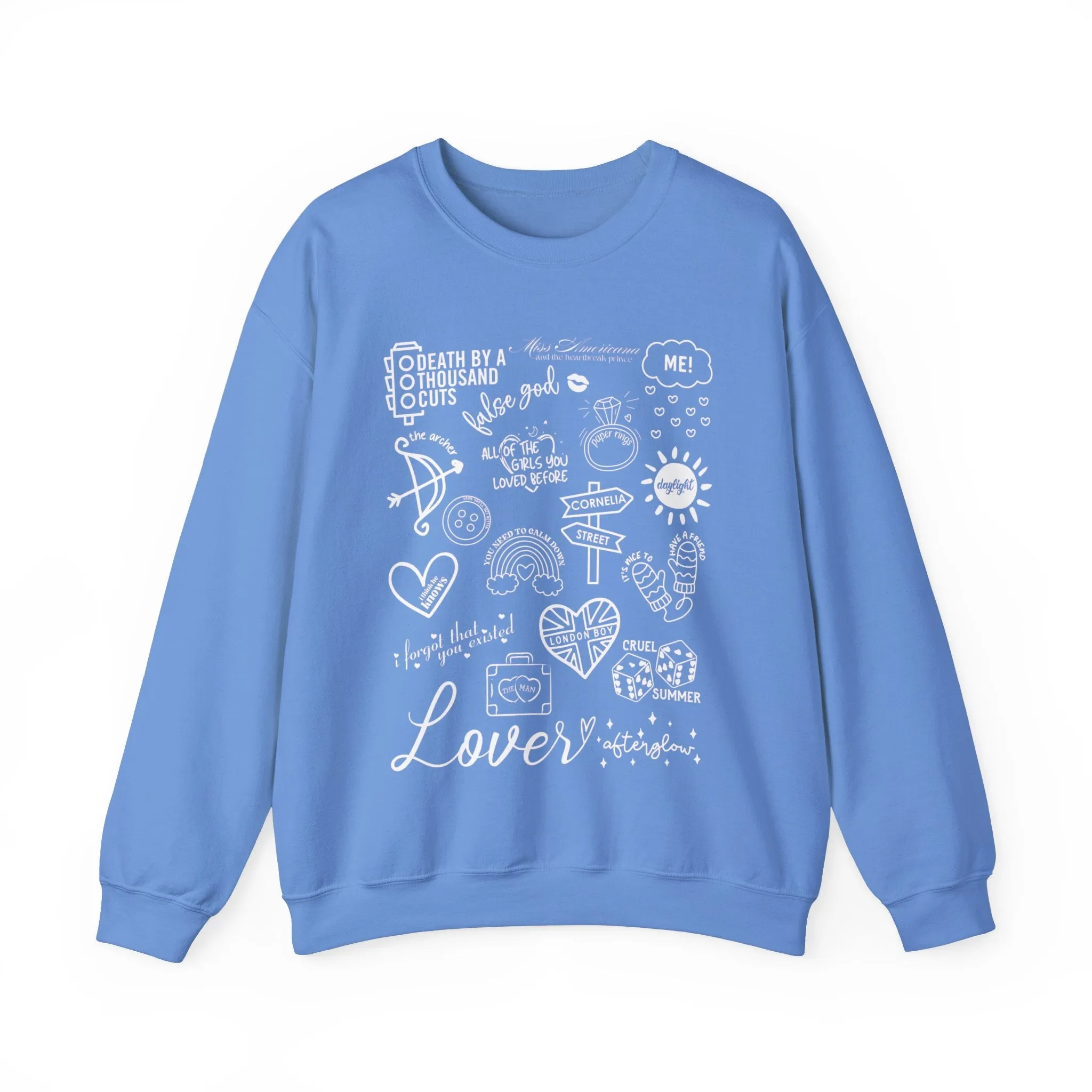 Lover Crewneck Sweatshirt sold by Rose Blush Studio product image thumbnail 2
