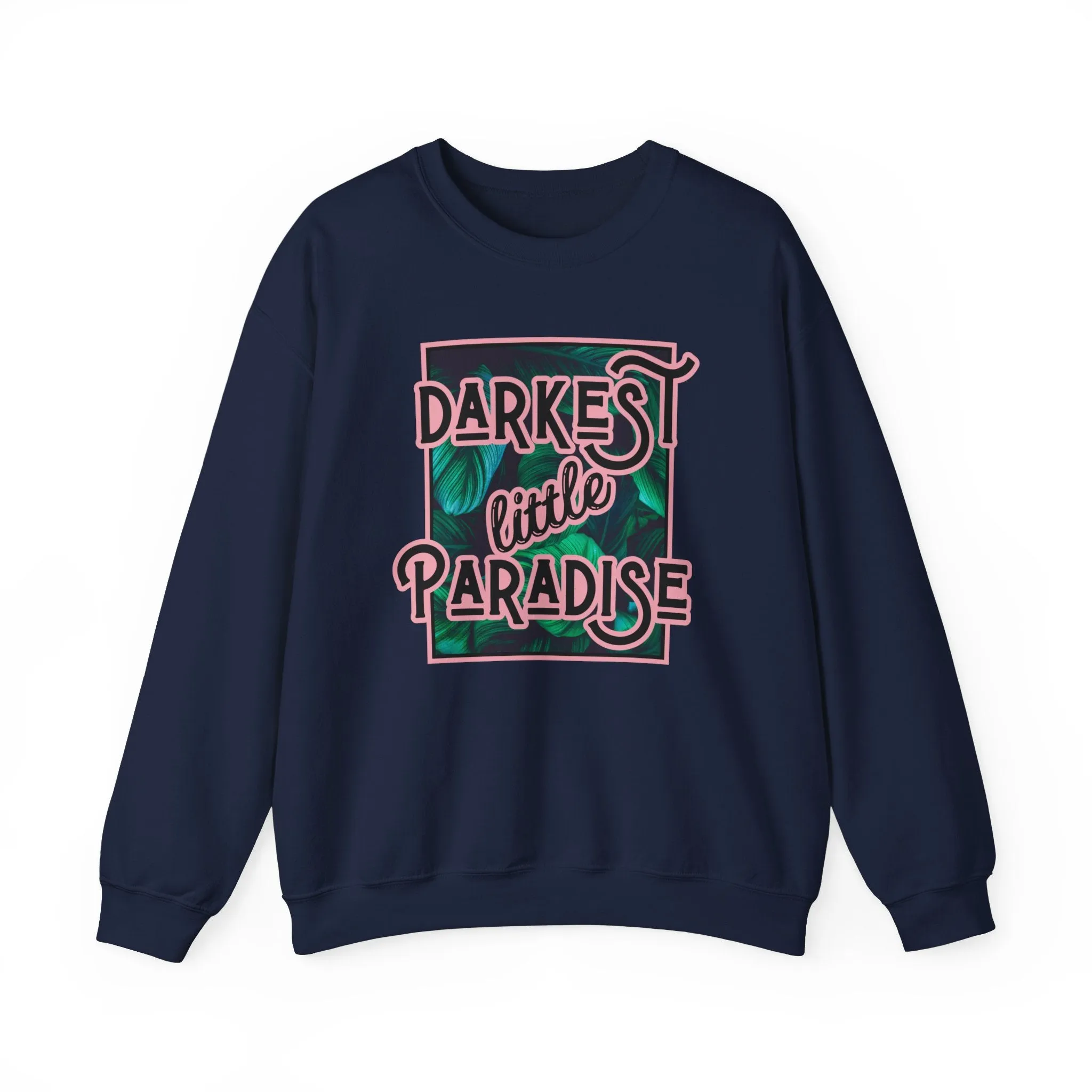 Darkest Little Paradise Crewneck Sweatshirt sold by Rose Blush Studio product image thumbnail 5
