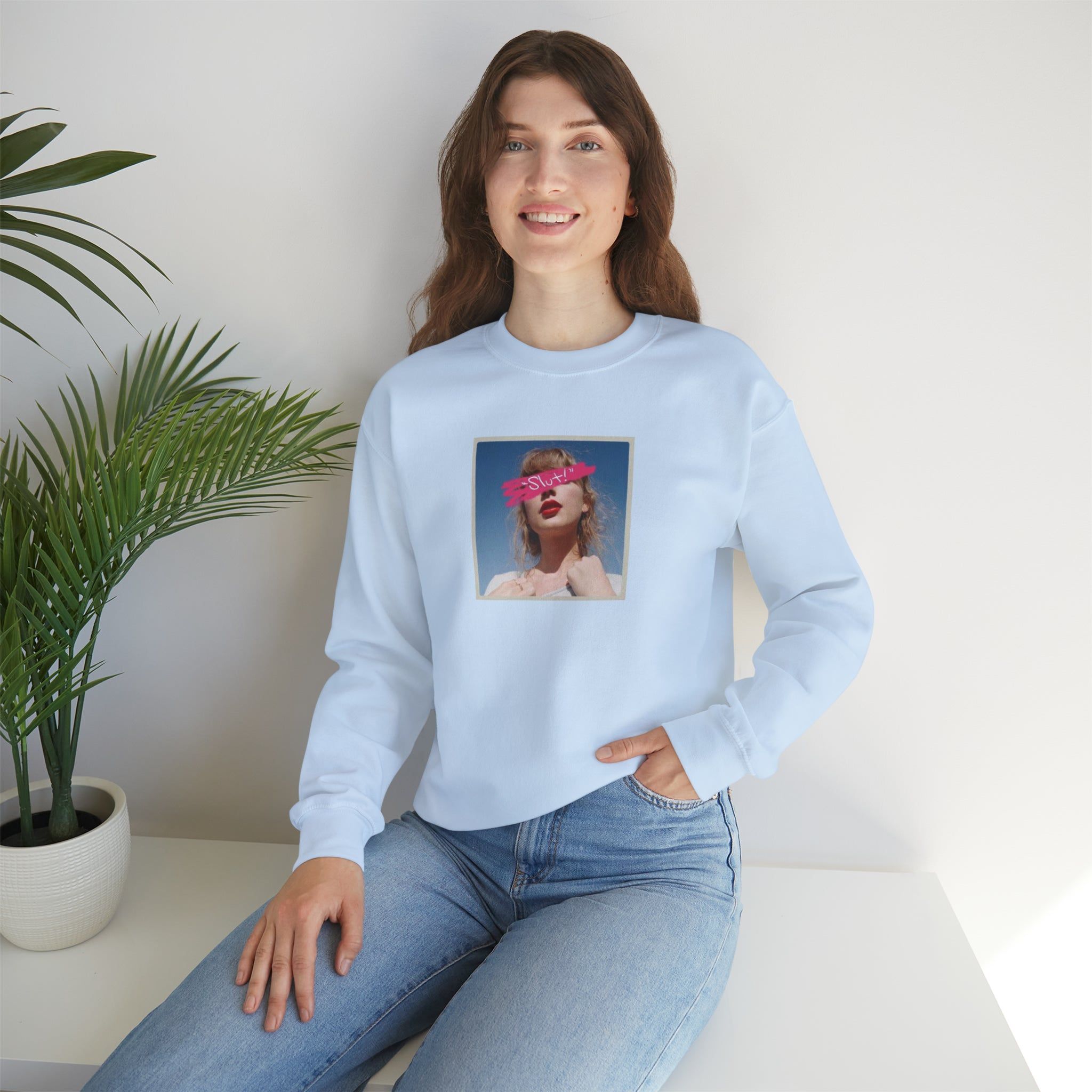 Slut Crewneck Sweater sold by Rose Blush Studio product image thumbnail 4