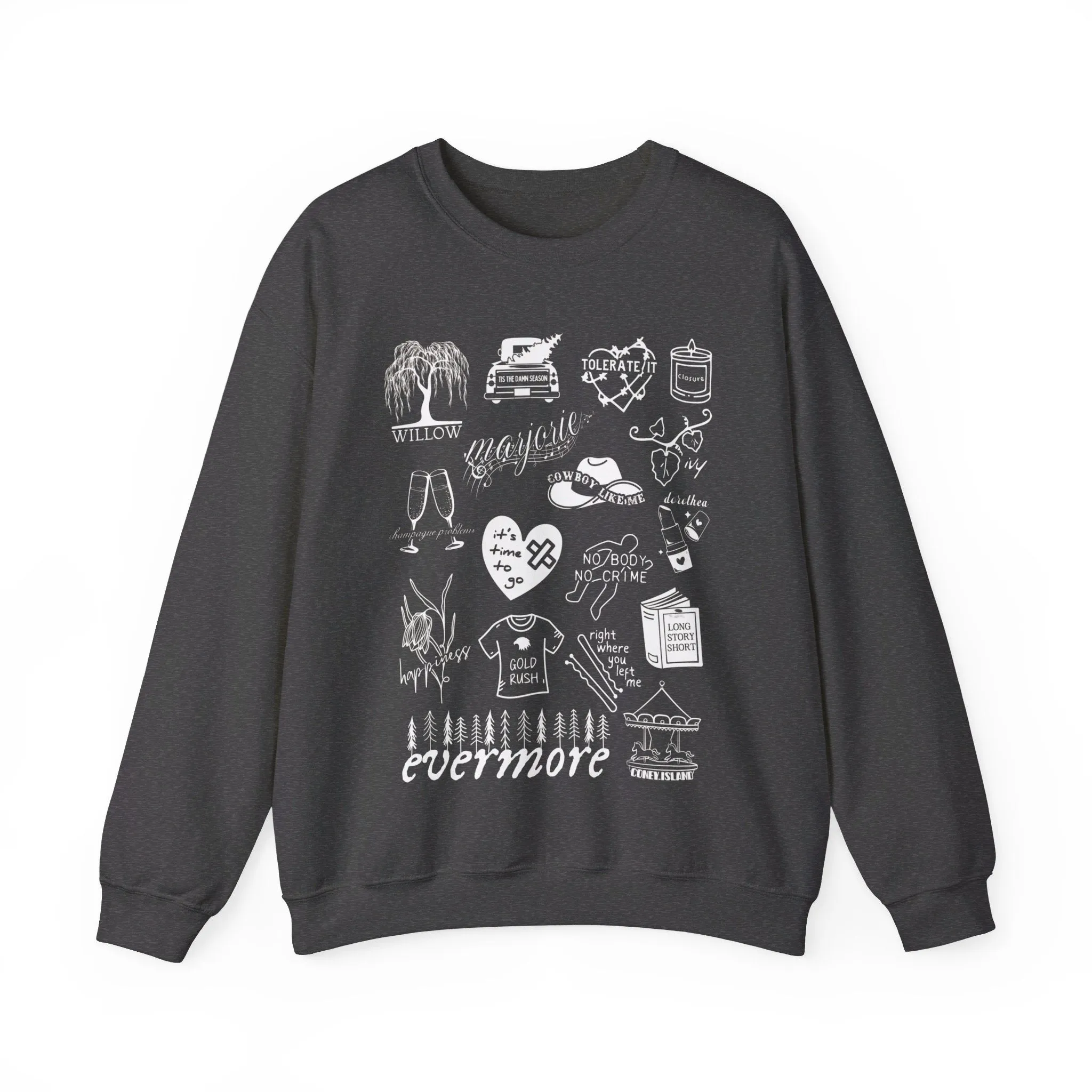 Evermore Collage Crewneck Sweatshirt sold by Rose Blush Studio product image thumbnail 2