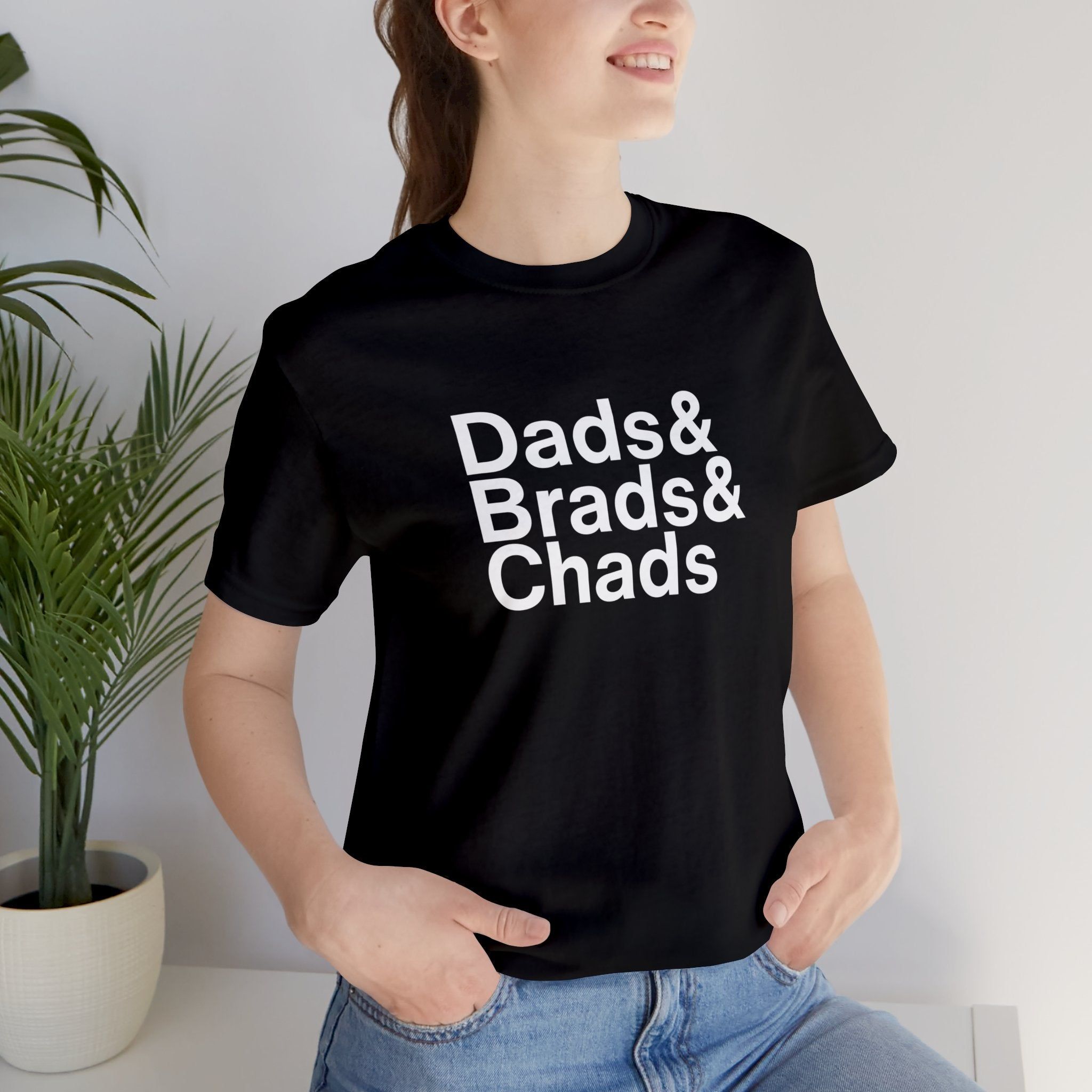 Dads, Brads & Chads Tshirt sold by Rose Blush Studio product image thumbnail 2