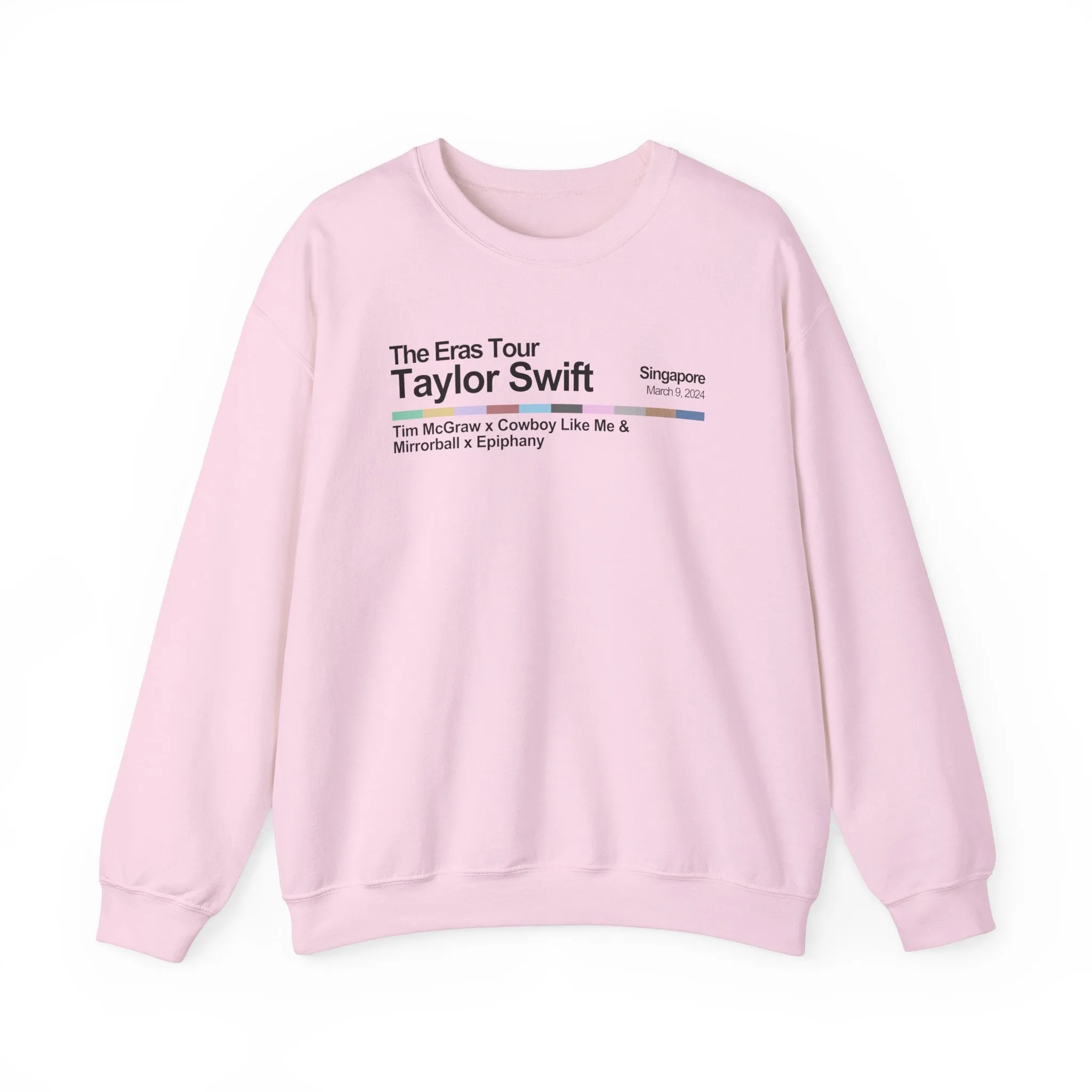 Singapore Night 6 Crewneck Sweatshirt sold by Rose Blush Studio product image thumbnail 5
