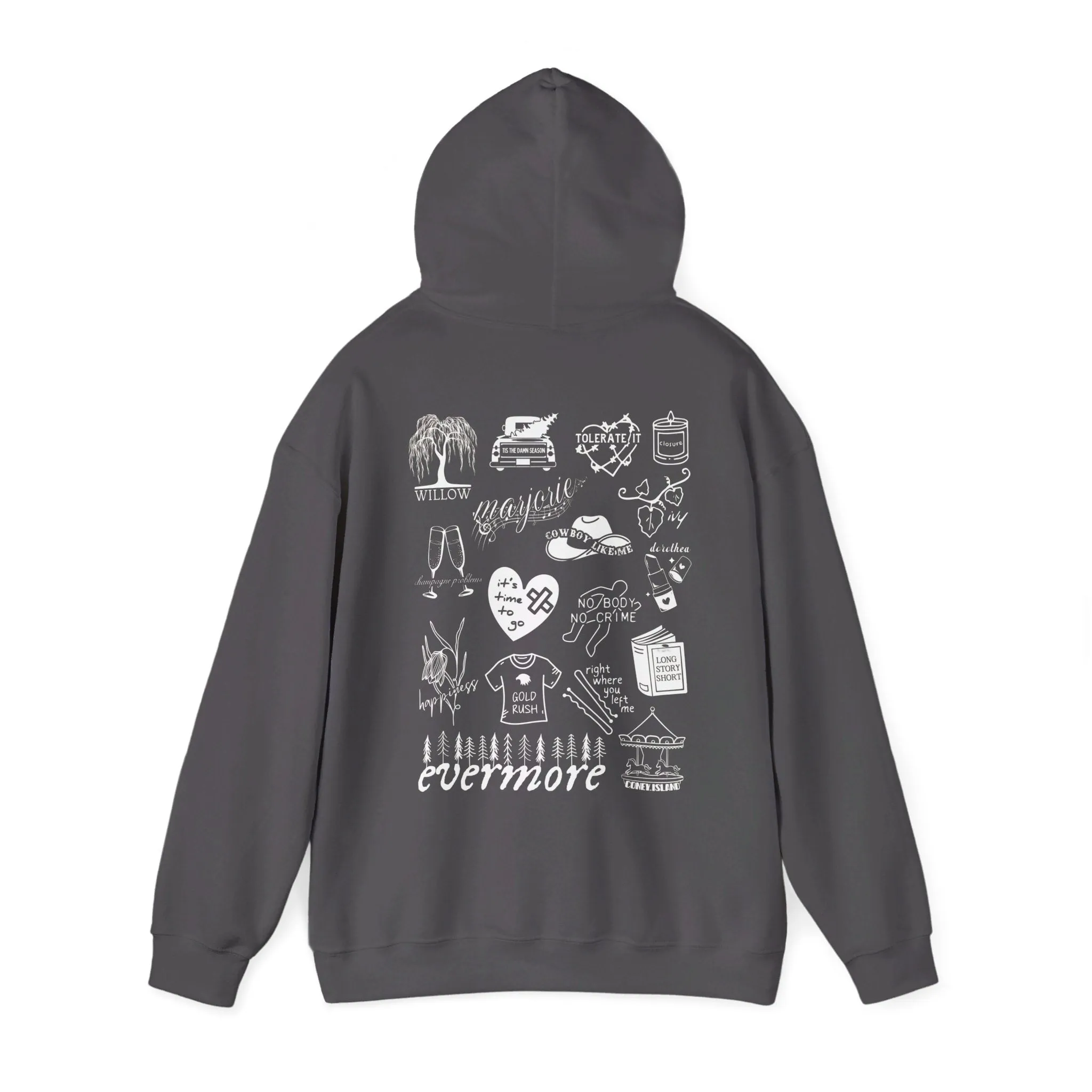 Evermore Collage Hoodie sold by Rose Blush Studio product image thumbnail 4