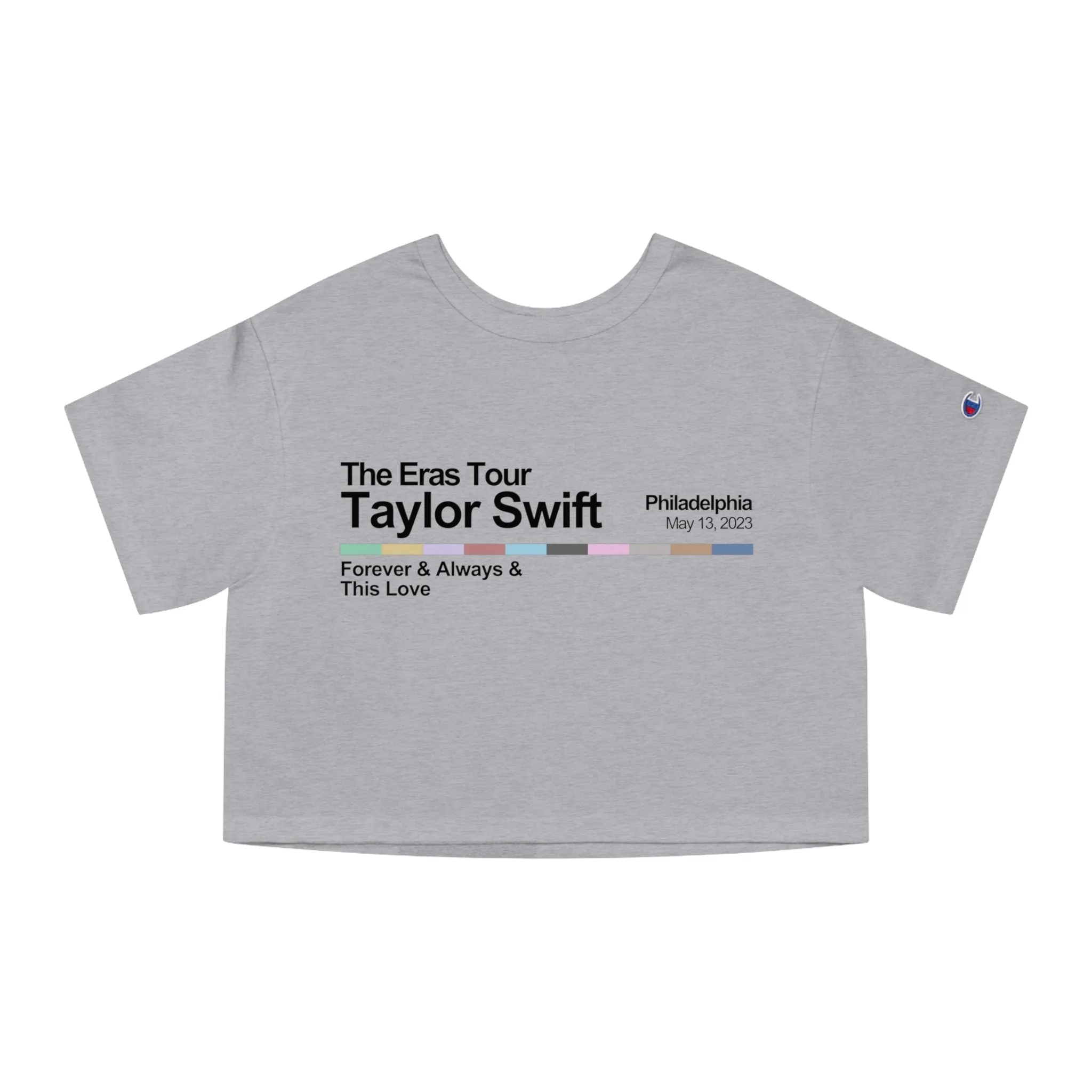 Philadelphia Night 2 Cropped T-Shirt sold by Rose Blush Studio product image thumbnail 4