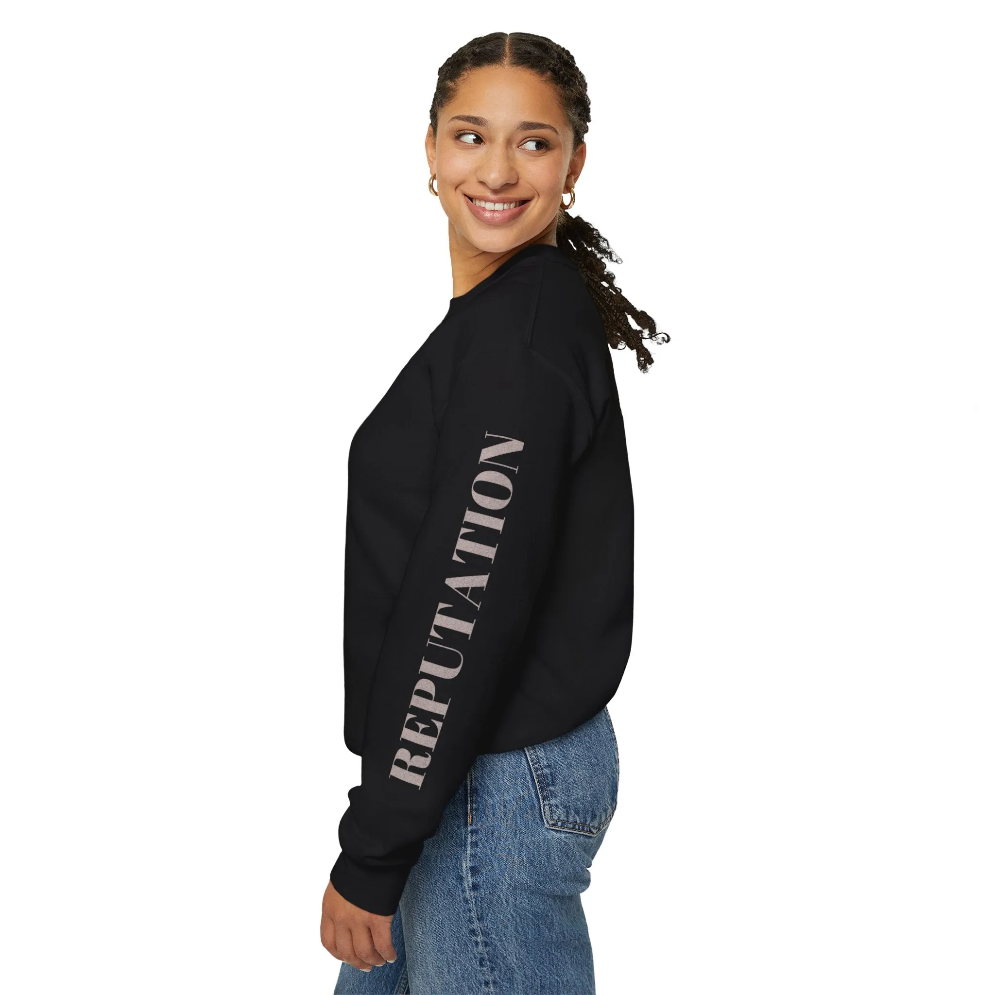 Reputation TV Crewneck Sweater (picture on front) sold by Rose Blush Studio product image thumbnail 5