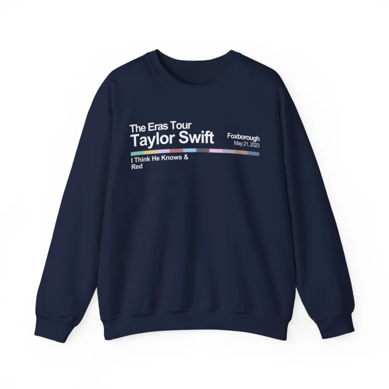 Foxborough Night 3 Crewneck Sweatshirt sold by Rose Blush Studio