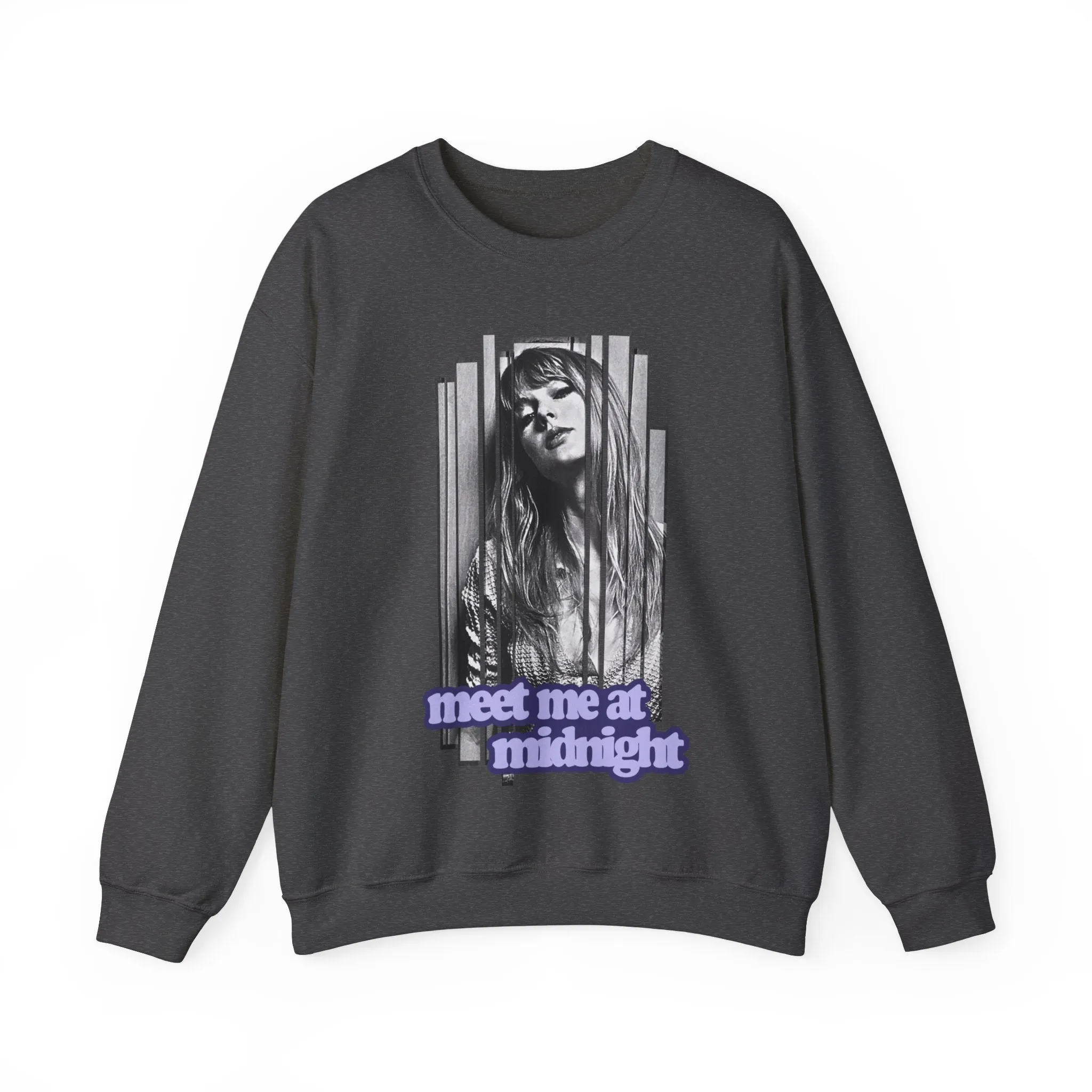 Meet Me At Midnight Crewneck Sweatshirt sold by Rose Blush Studio product image thumbnail 4