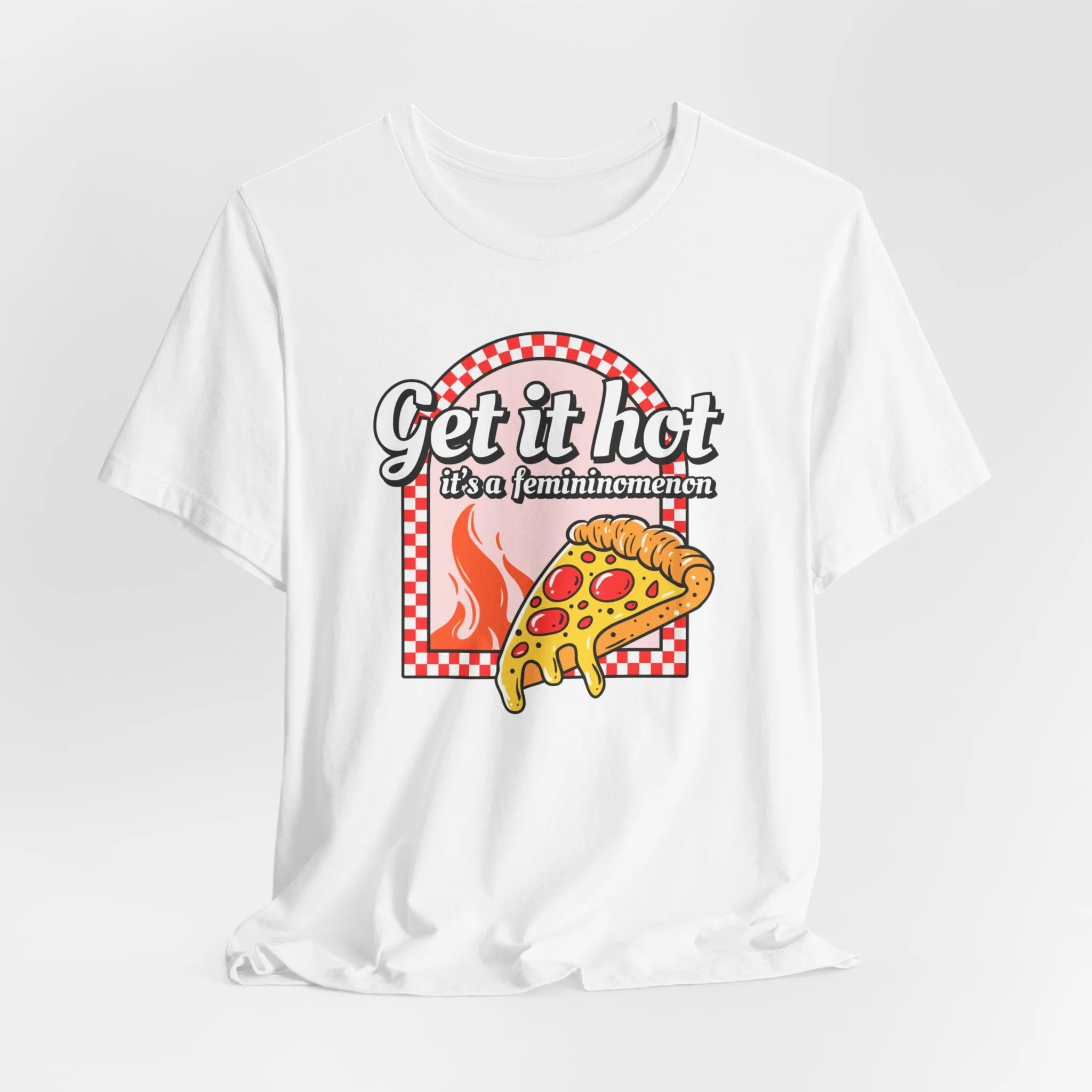 Femininomenon Pizza Tshirt sold by Rose Blush Studio product image thumbnail 3