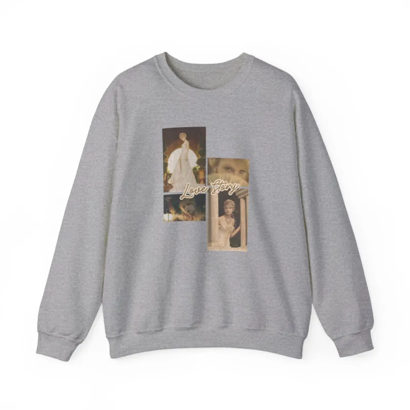 Love Story Crewneck Sweatshirt sold by Rose Blush Studio