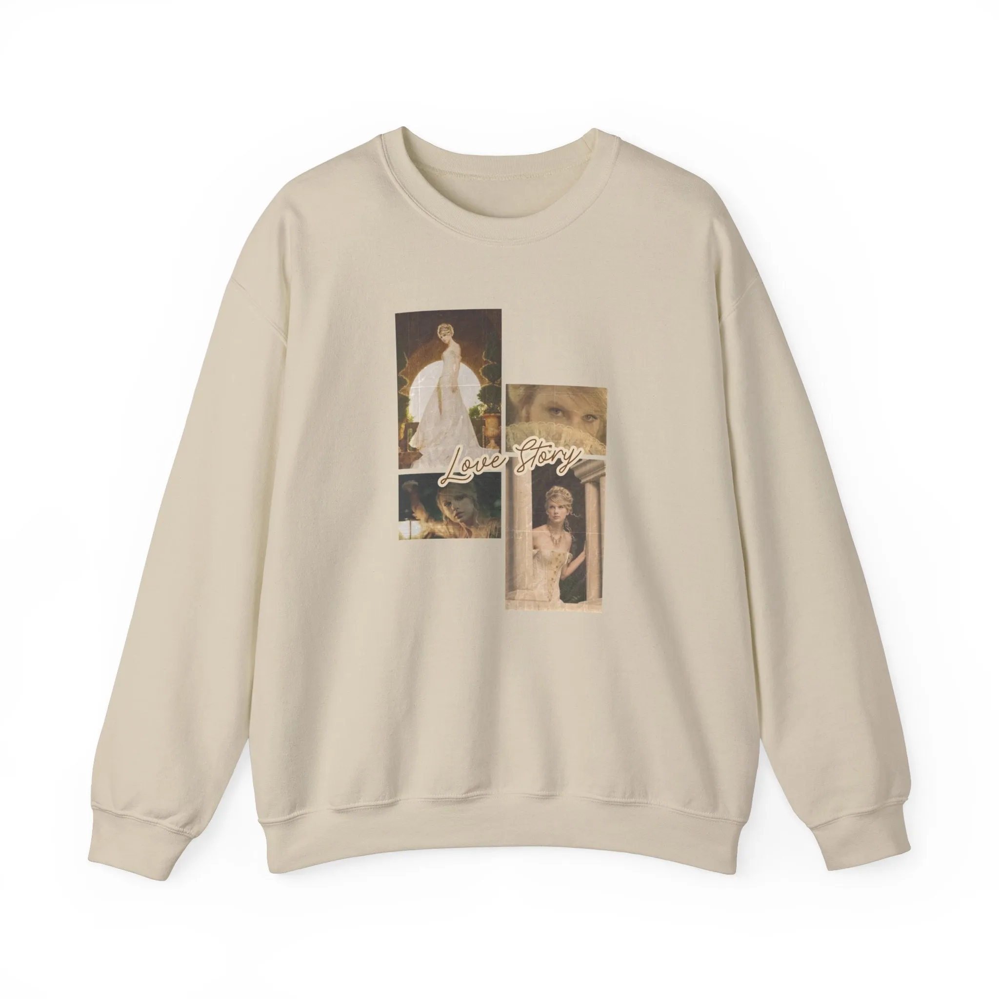 Love Story Crewneck Sweatshirt sold by Rose Blush Studio product image thumbnail 3