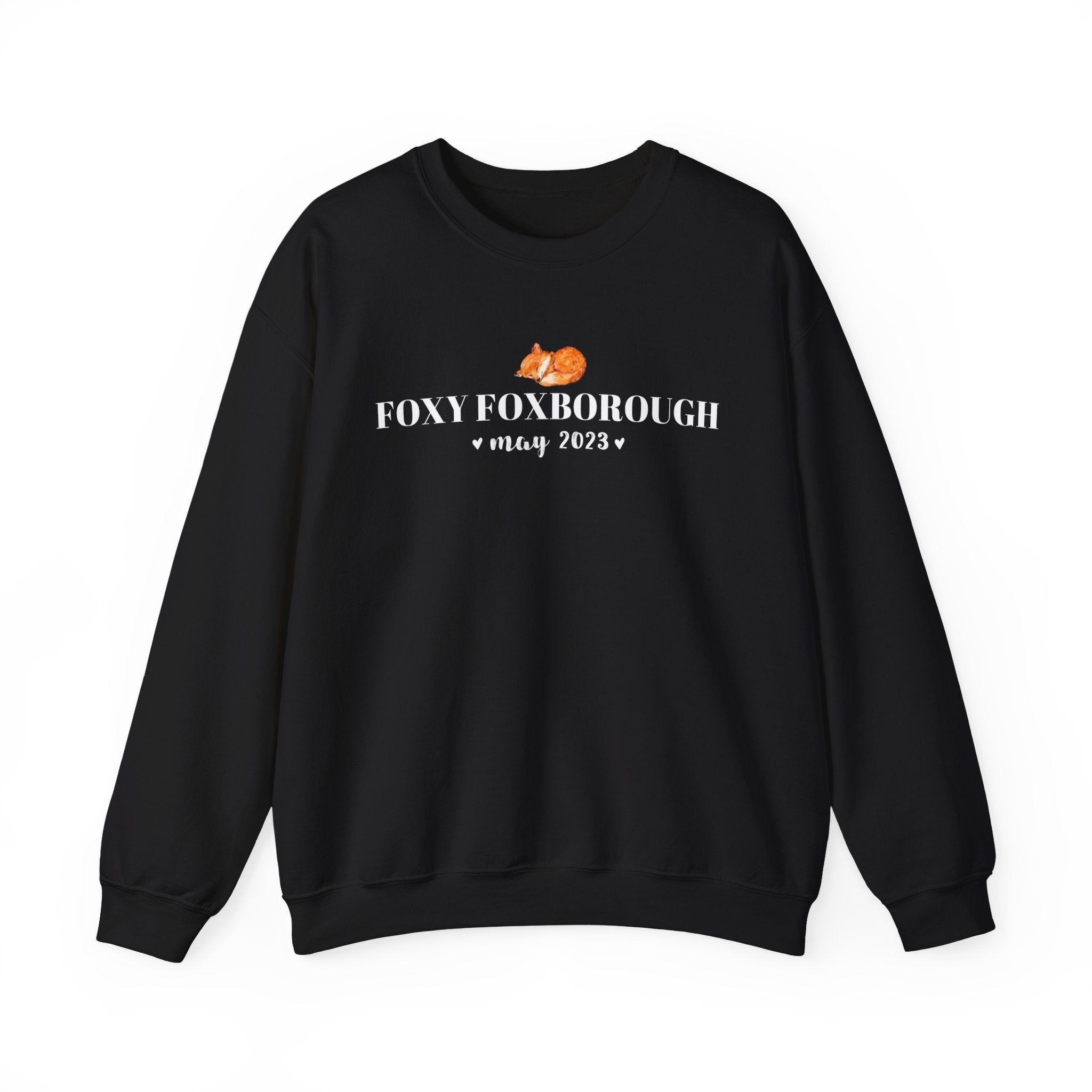 Foxy Foxborough Crewneck Sweatshirt sold by Rose Blush Studio product image thumbnail 4