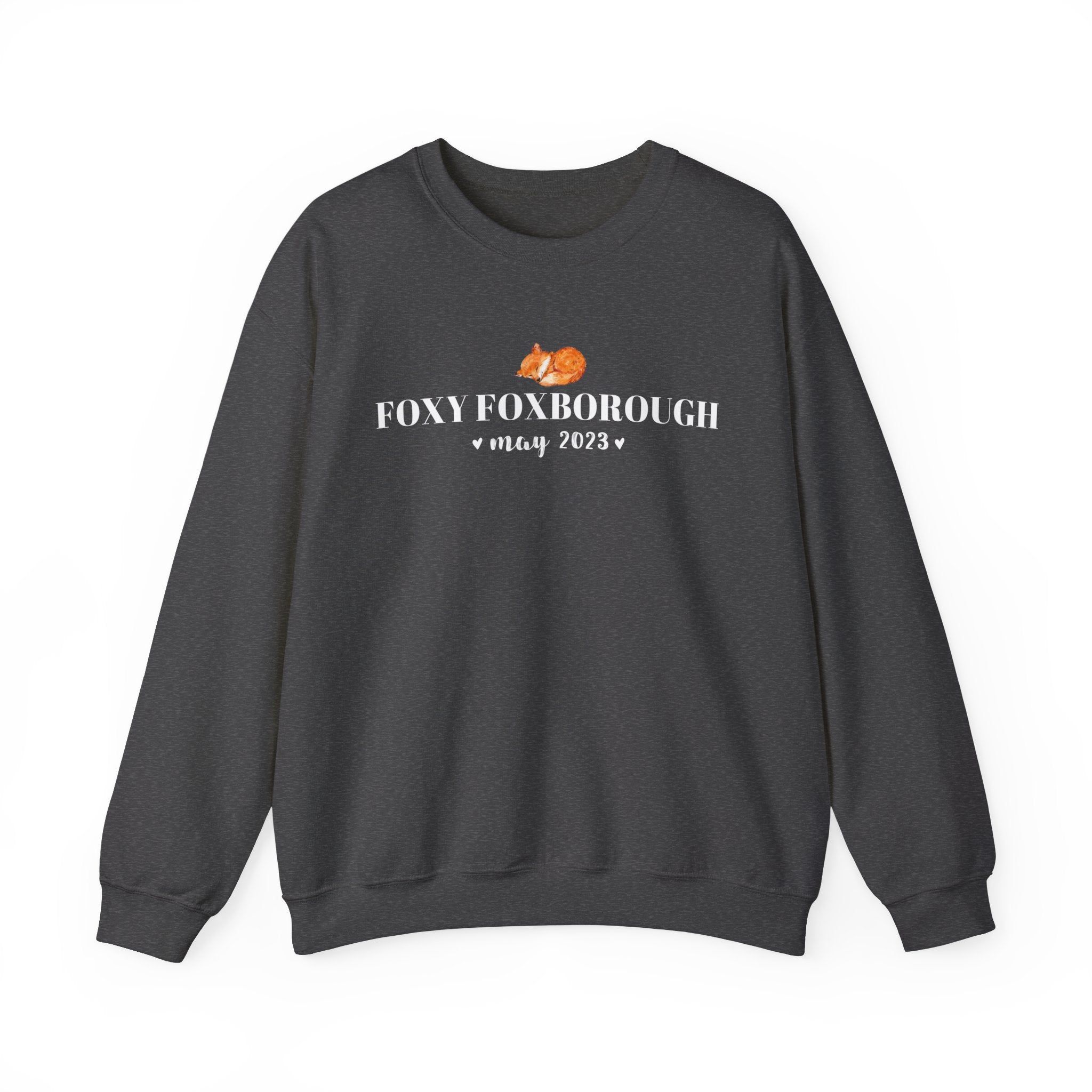 Foxy Foxborough Crewneck Sweatshirt sold by Rose Blush Studio