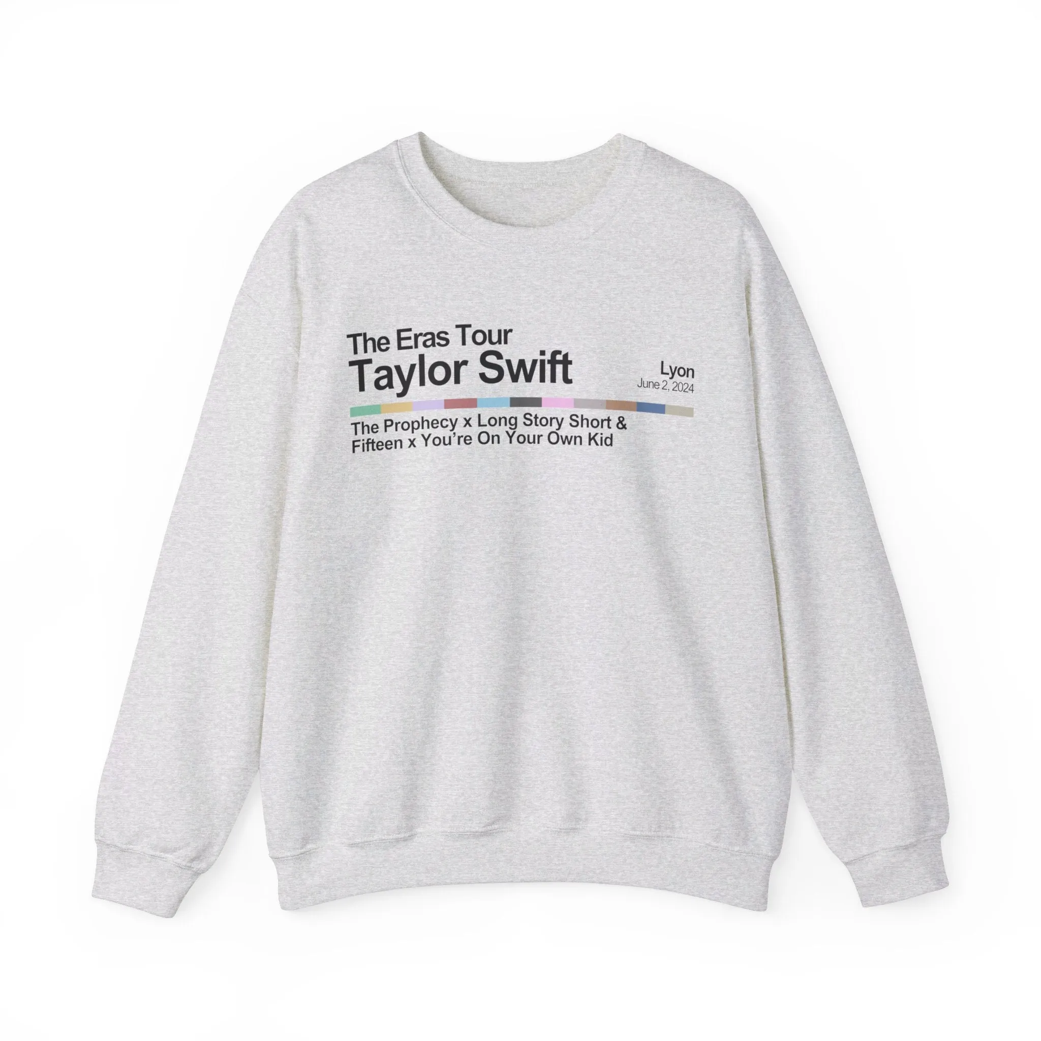 Lyon Night 1 Crewneck Sweatshirt sold by Rose Blush Studio product image thumbnail 2