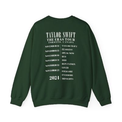 Eras Tour Toronto Crewneck sold by Rose Blush Studio
