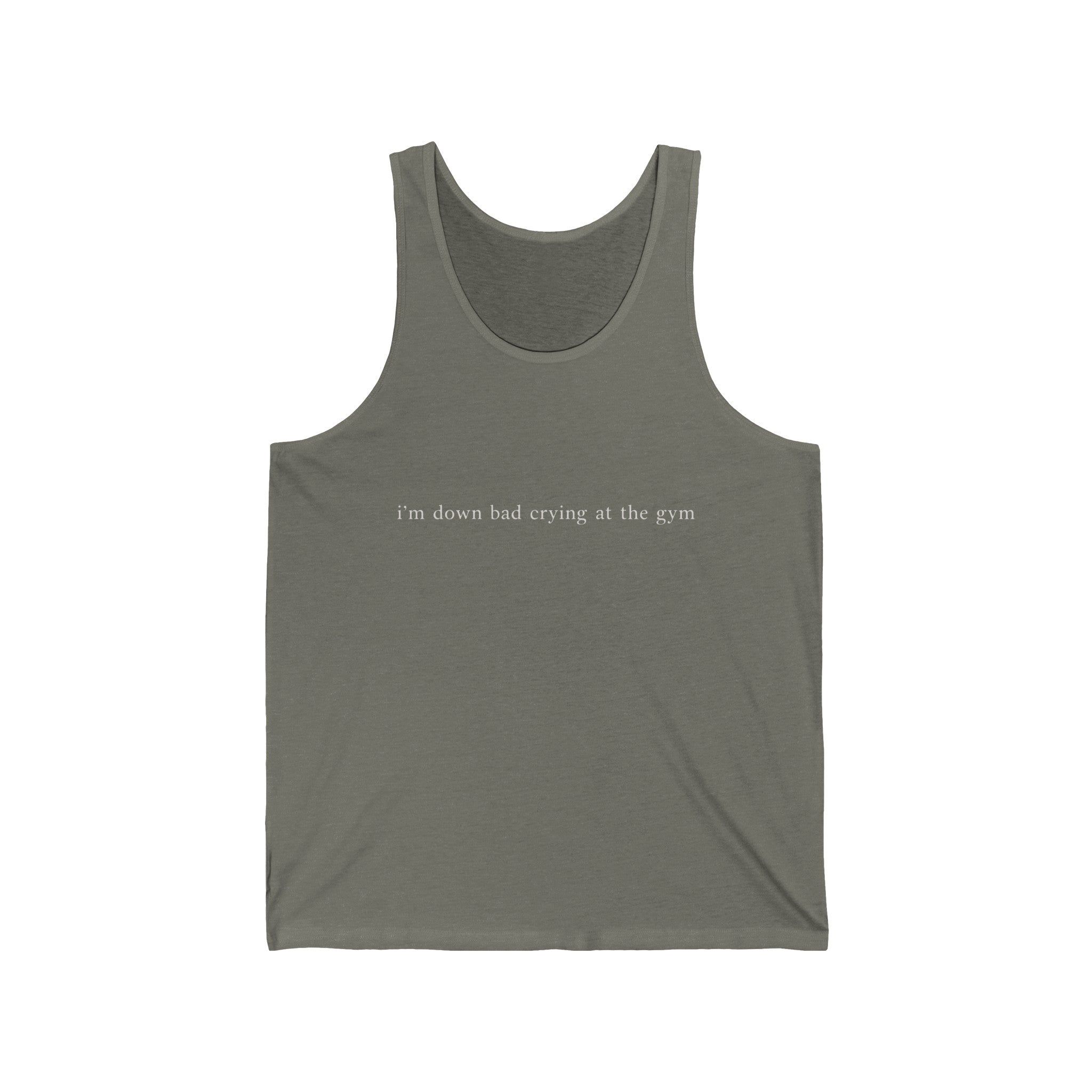 Down Bad Jersey Tank sold by Rose Blush Studio product image thumbnail 5