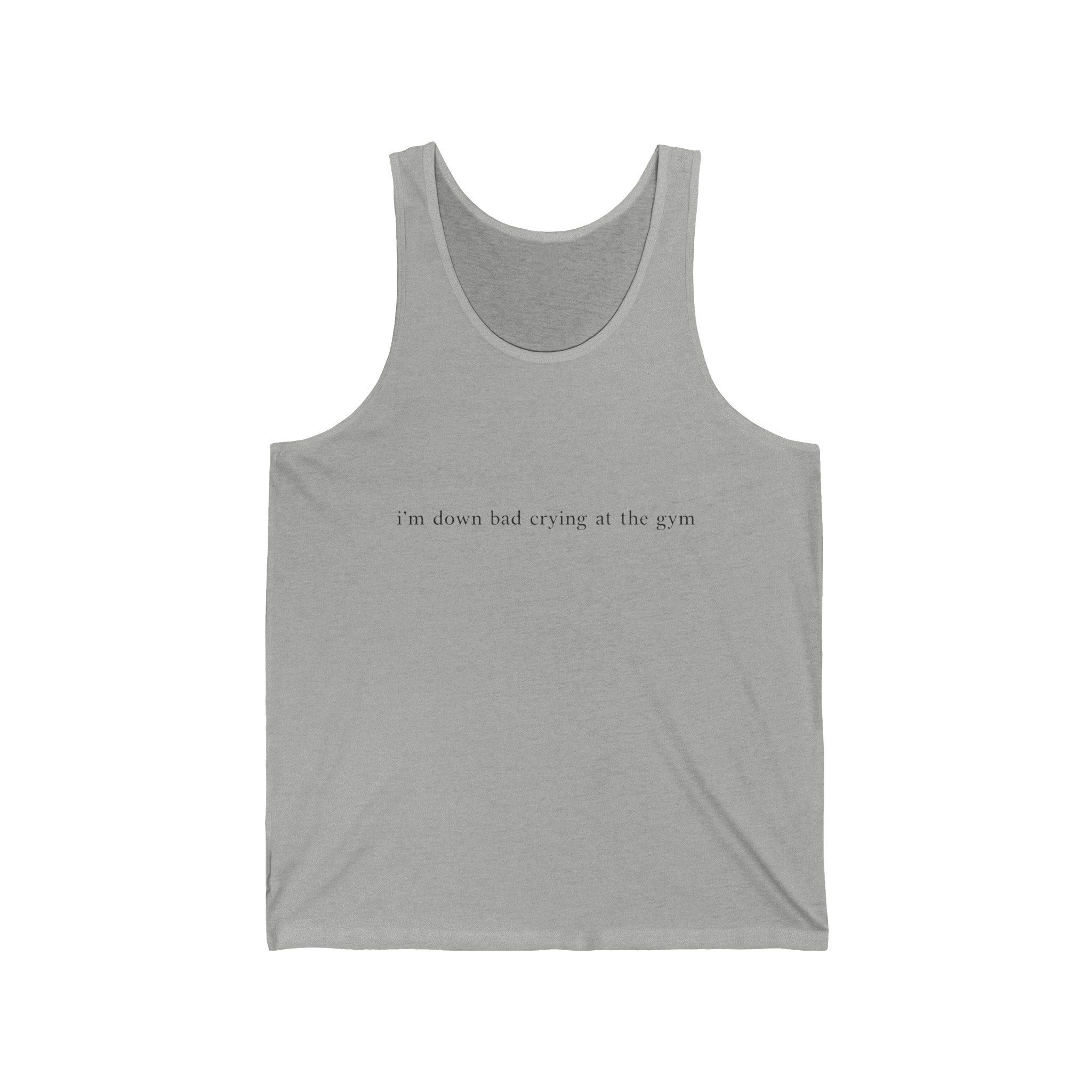 Down Bad Jersey Tank sold by Rose Blush Studio