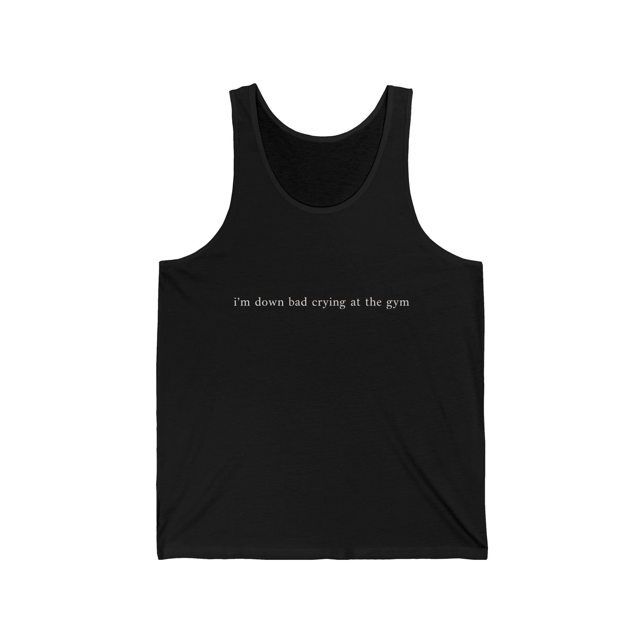 Down Bad Jersey Tank sold by Rose Blush Studio product image thumbnail 2