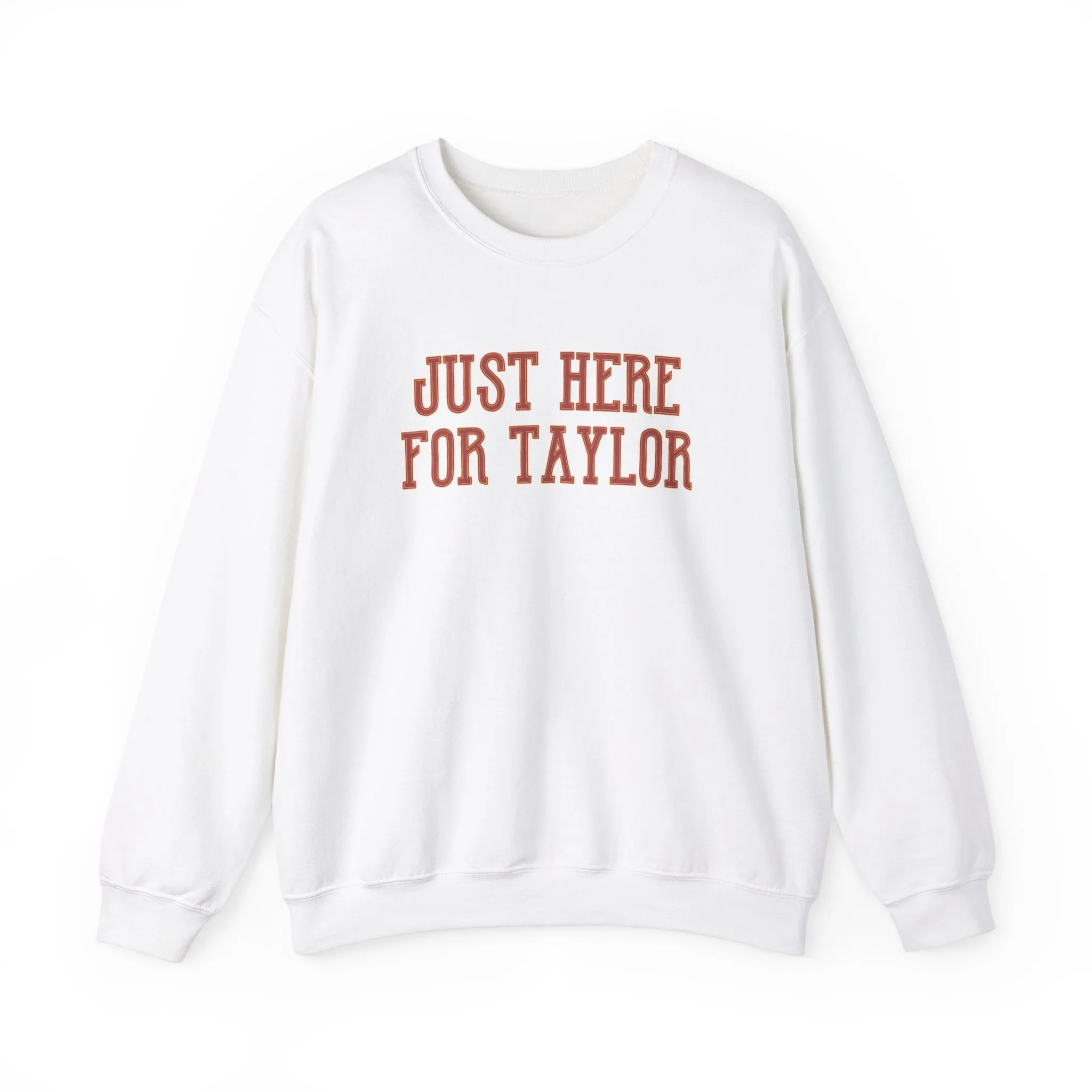Just Here for Taylor Crewneck Sweatshirt sold by Rose Blush Studio product image thumbnail 5