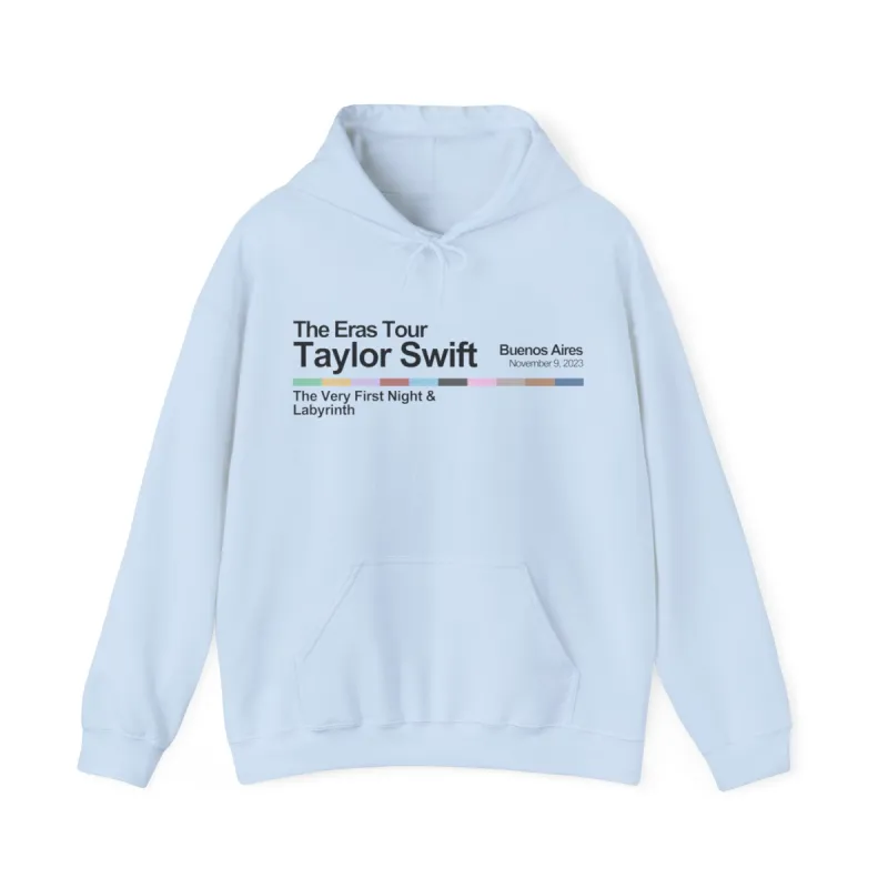 Buenos Aires Night 1 Hoodie sold by Rose Blush Studio