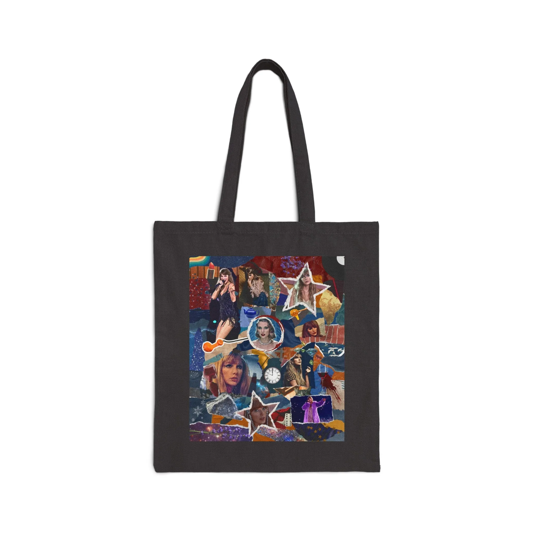 Midnights Collage Cotton Canvas Tote Bag sold by Rose Blush Studio