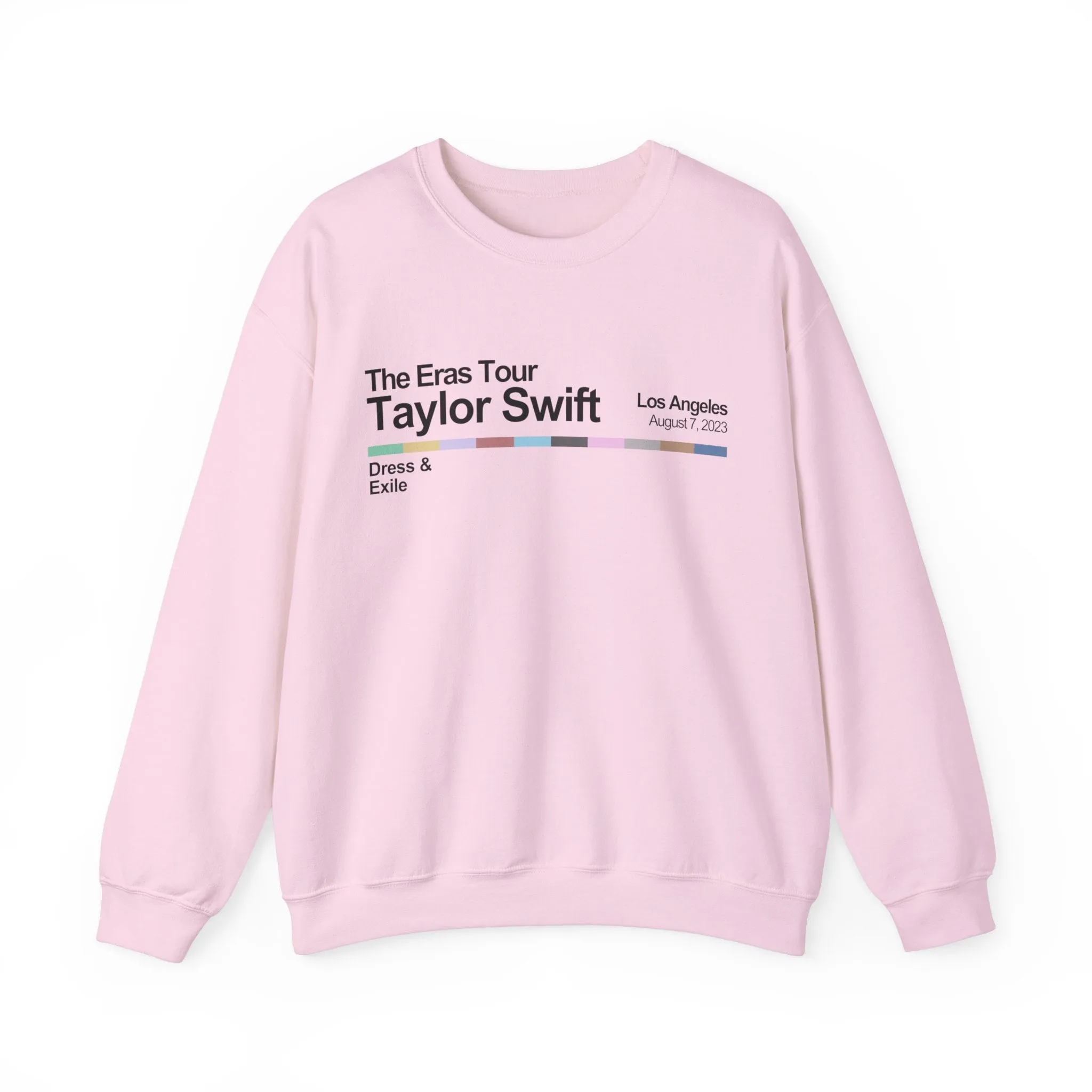 Los Angeles Night 4 Crewneck Sweatshirt sold by Rose Blush Studio product image thumbnail 4