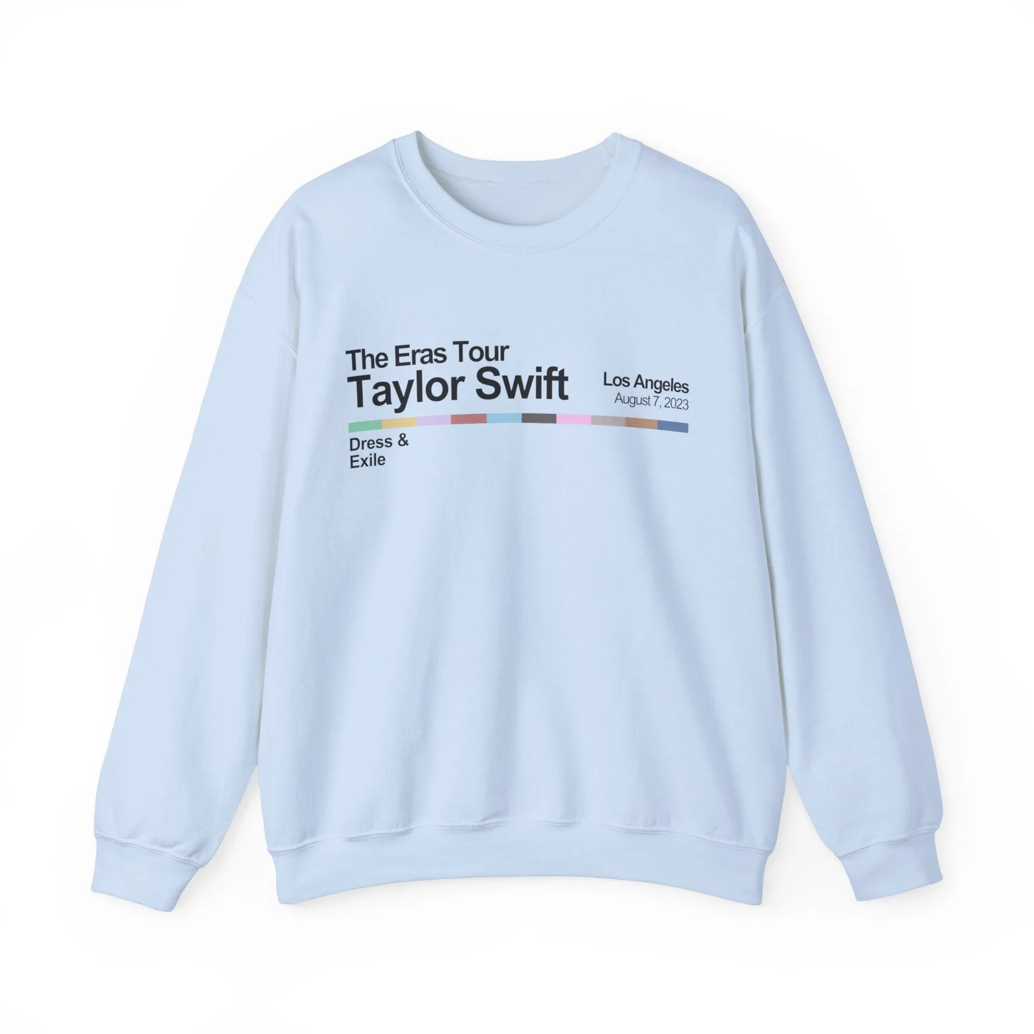 Los Angeles Night 4 Crewneck Sweatshirt sold by Rose Blush Studio product image thumbnail 3