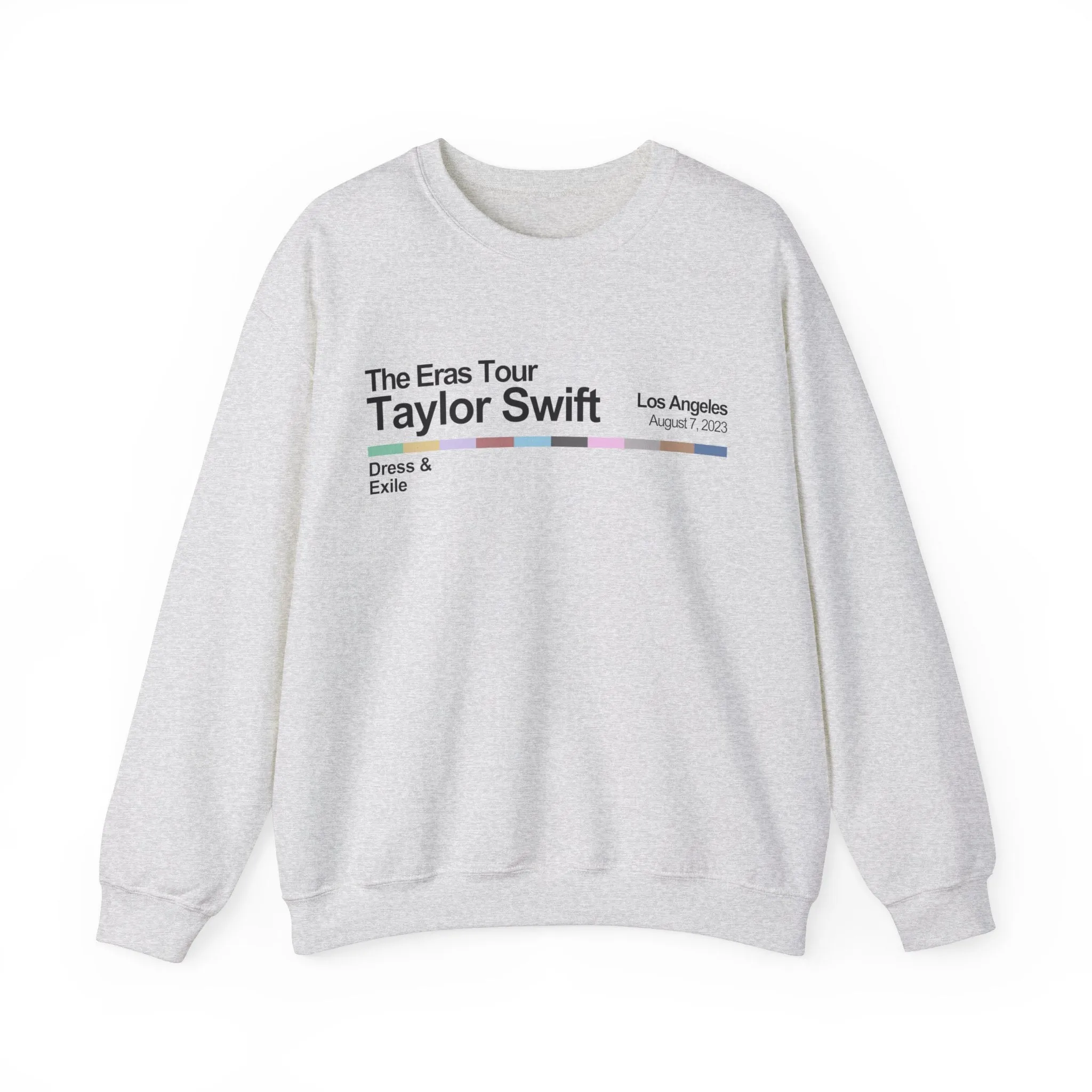 Los Angeles Night 4 Crewneck Sweatshirt sold by Rose Blush Studio product image thumbnail 2