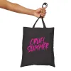 Cruel Summer Cotton Canvas Tote Bag sold by Rose Blush Studio