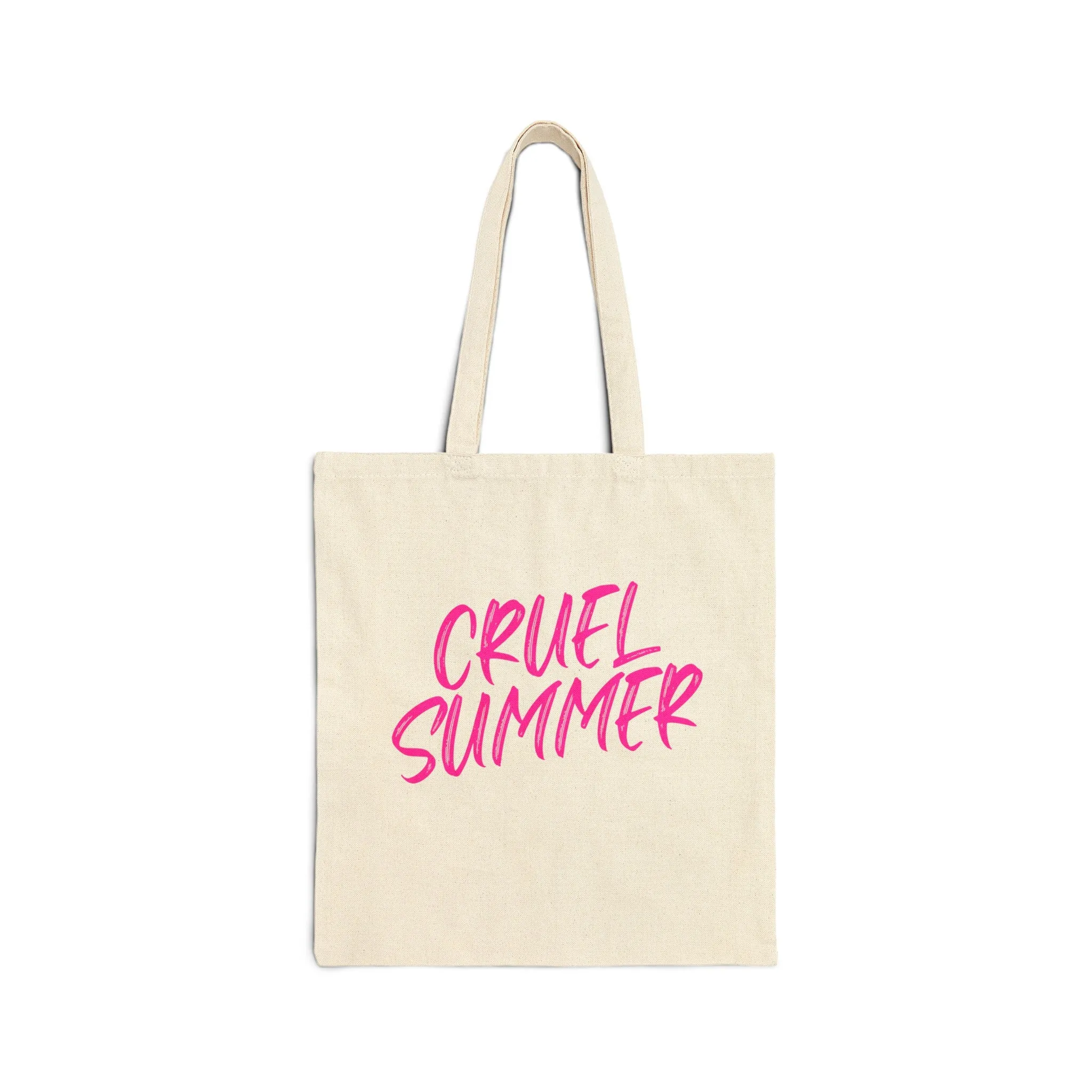 Cruel Summer Cotton Canvas Tote Bag sold by Rose Blush Studio product image thumbnail 2