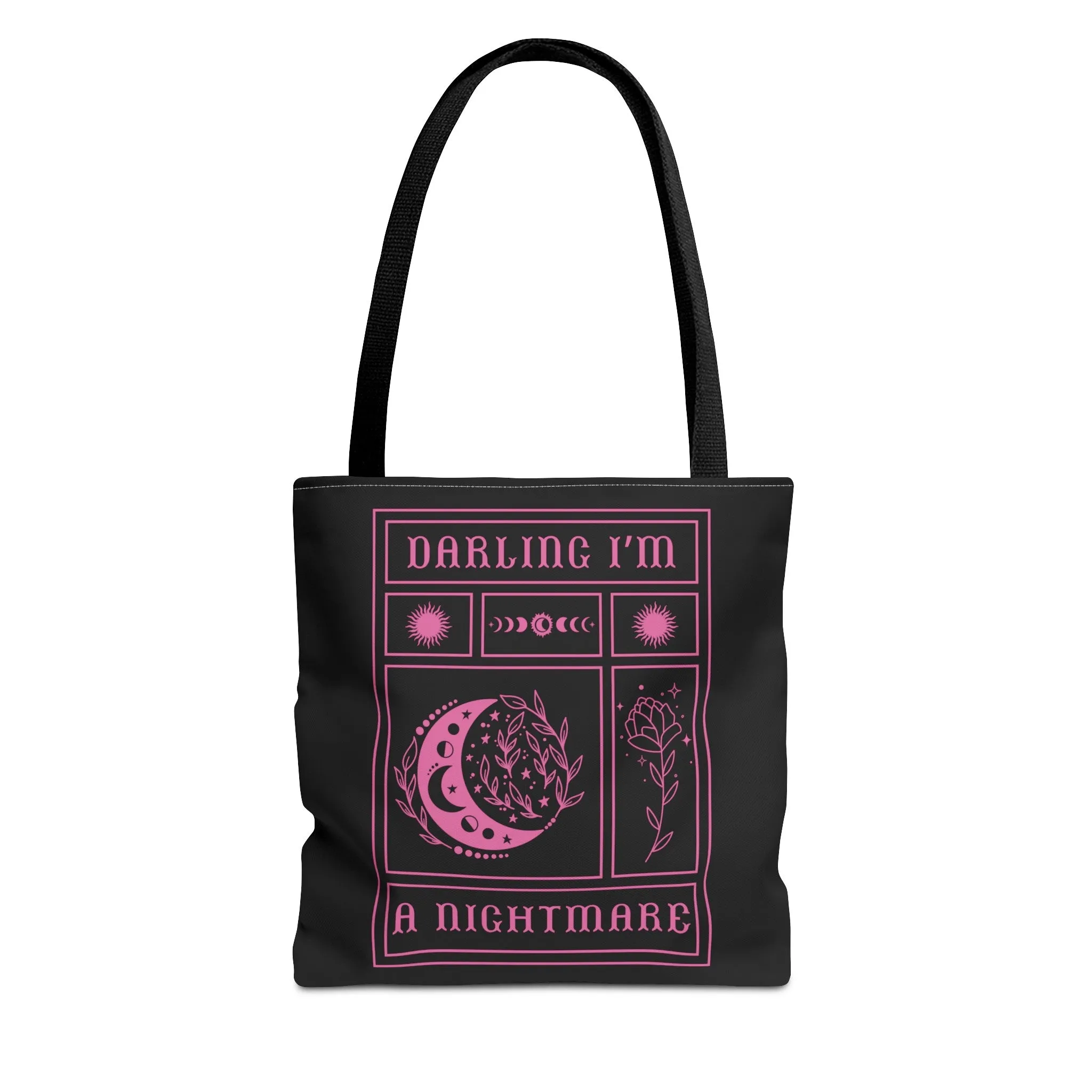 Darling I'm a Nightmare Tote Bag sold by Rose Blush Studio