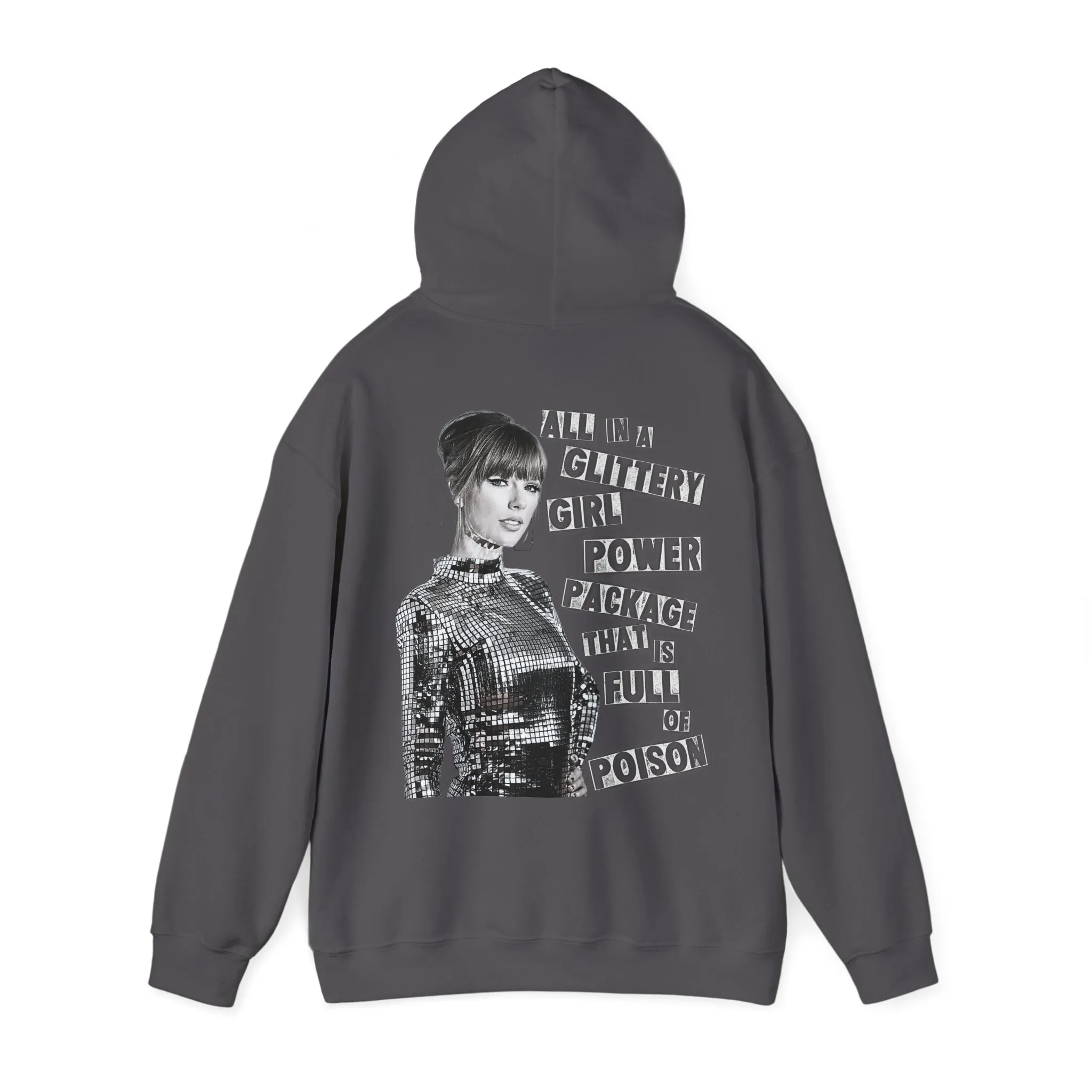 Glittery Girl Power Hoodie sold by Rose Blush Studio product image thumbnail 5