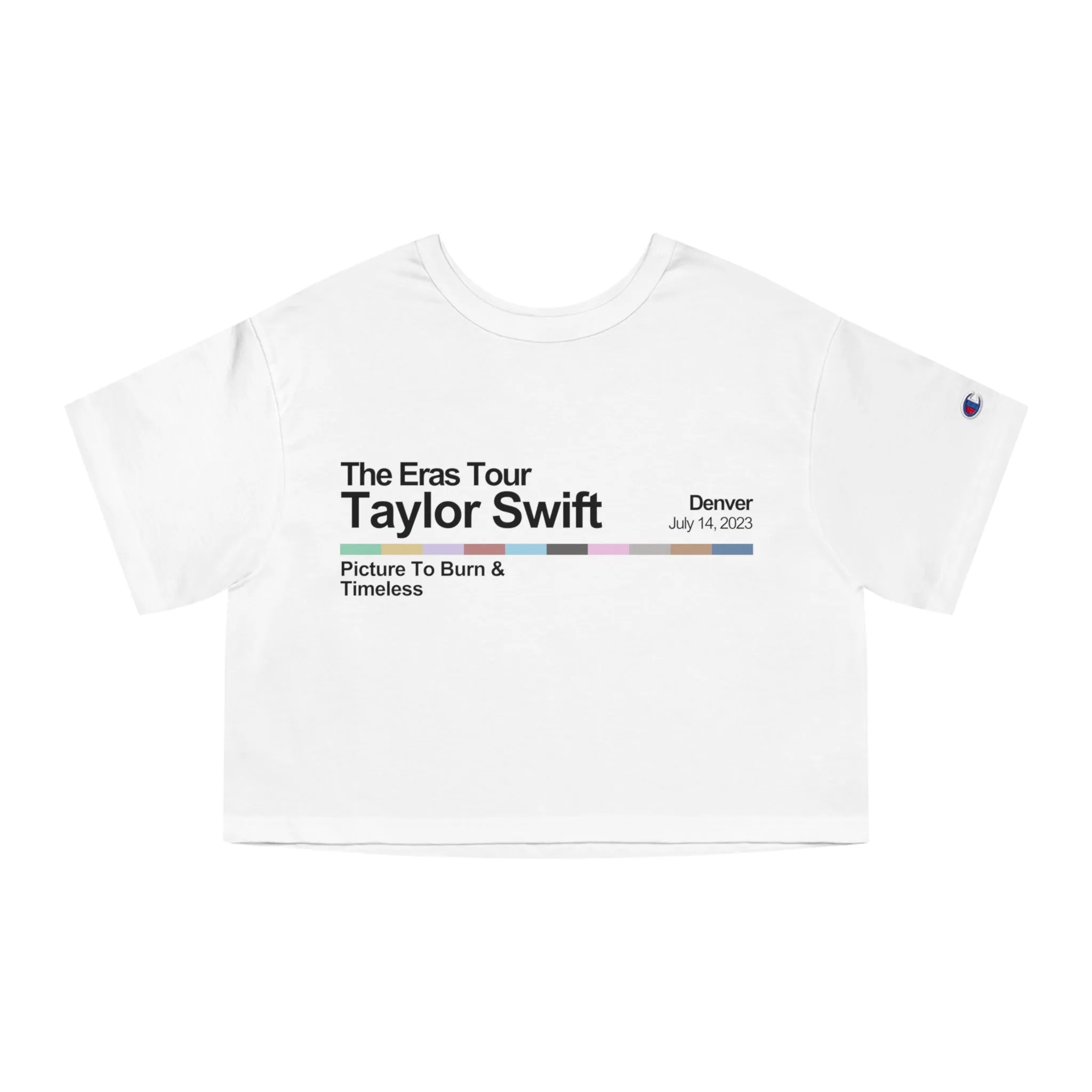 Denver Night 1 Cropped T-Shirt sold by Rose Blush Studio product image thumbnail 5