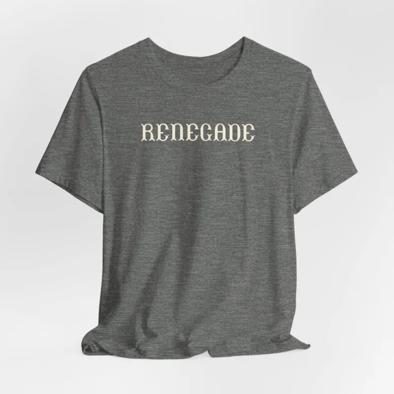 Renegade (lyrics on back) tshirt sold by Rose Blush Studio