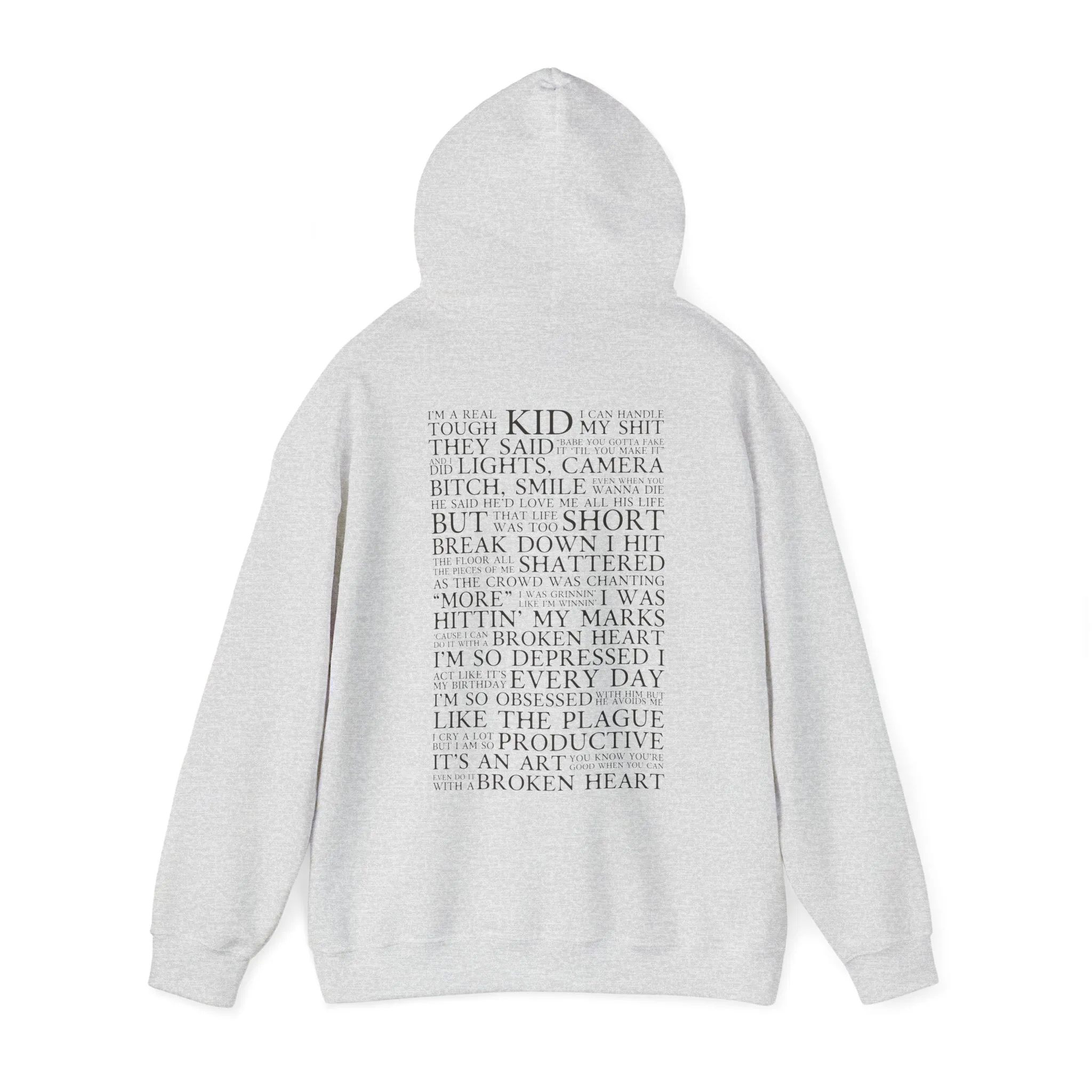 I Can Do It With A Broken Heart Hoodie sold by Rose Blush Studio product image thumbnail 5