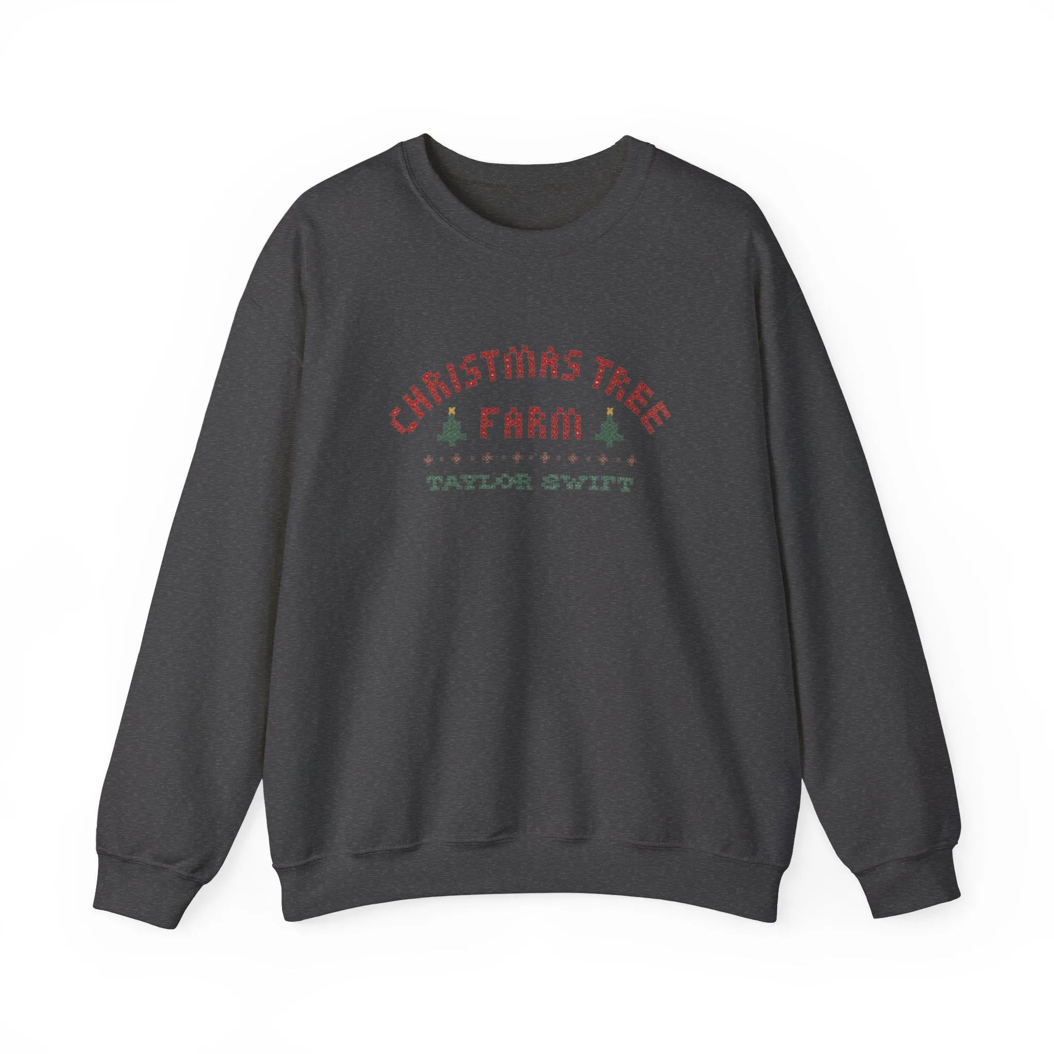 Christmas Tree Farm TS Crewneck Sweatshirt sold by Rose Blush Studio product image thumbnail 4