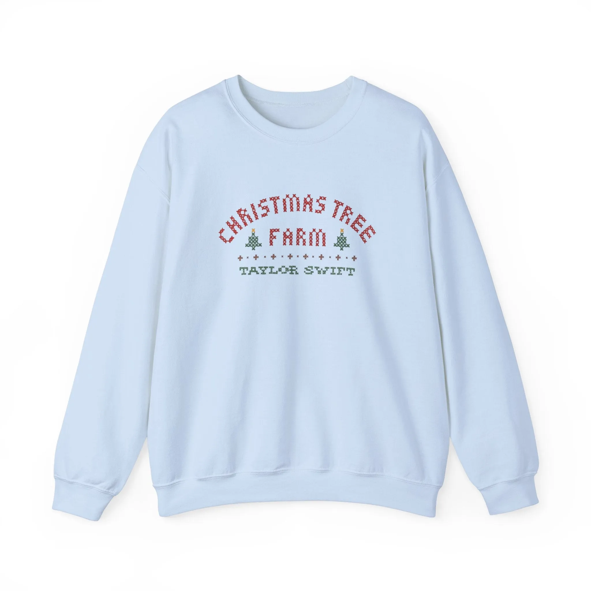 Christmas Tree Farm TS Crewneck Sweatshirt sold by Rose Blush Studio product image thumbnail 5