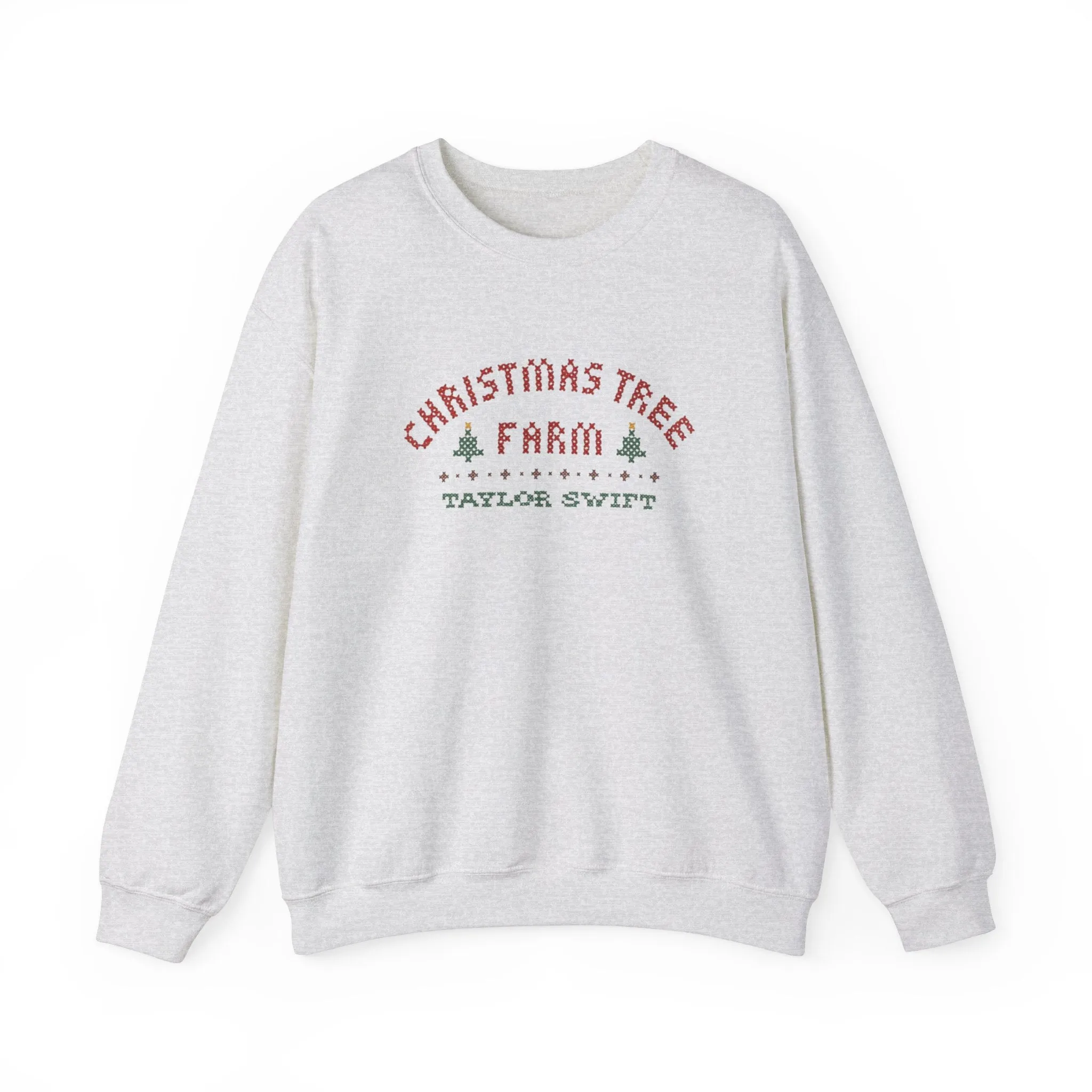 Christmas Tree Farm TS Crewneck Sweatshirt sold by Rose Blush Studio product image thumbnail 2