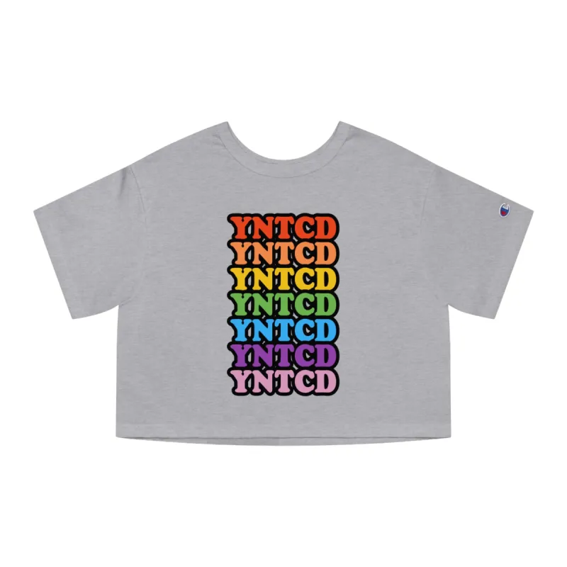 YNTCD Champion Heritage Cropped T-Shirt sold by Rose Blush Studio