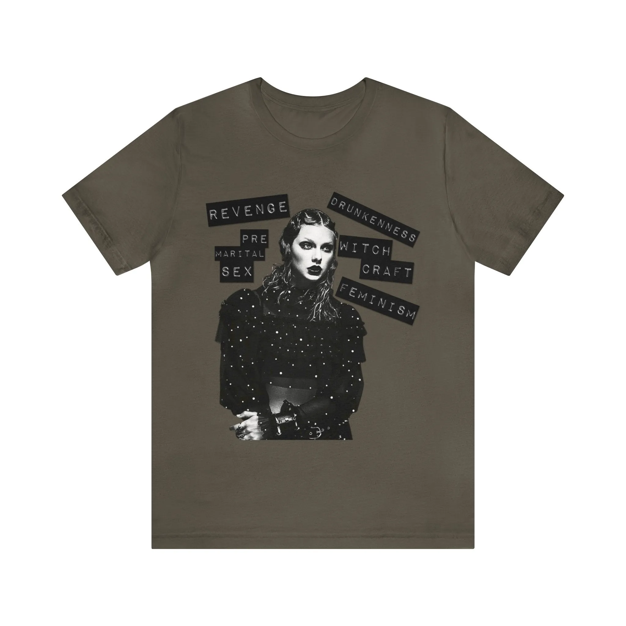 Revenge & Witchcraft & Feminism Tshirt sold by Rose Blush Studio product image thumbnail 2