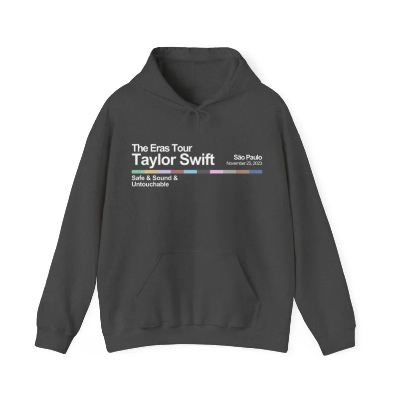 São Paulo Night 2 Hoodie sold by Rose Blush Studio