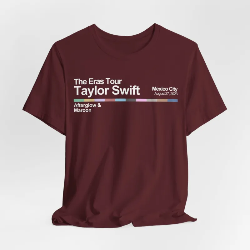 Mexico City Night 4 Tshirt sold by Rose Blush Studio