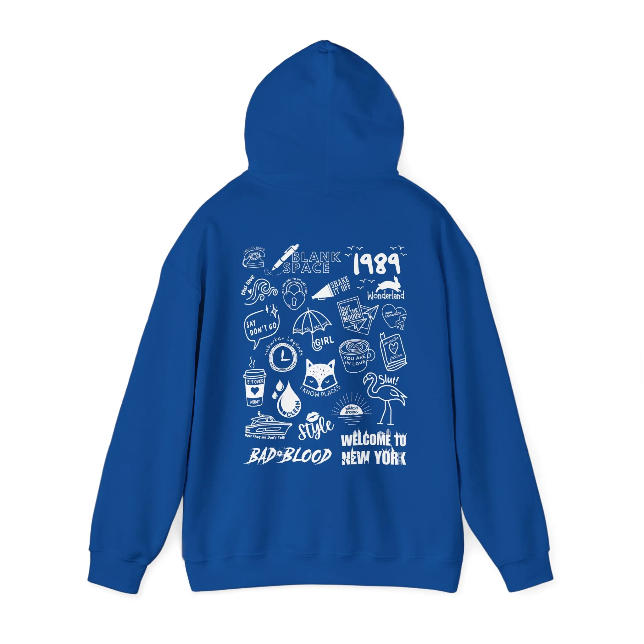 1989 Collage Hoodie sold by Rose Blush Studio product image thumbnail 4