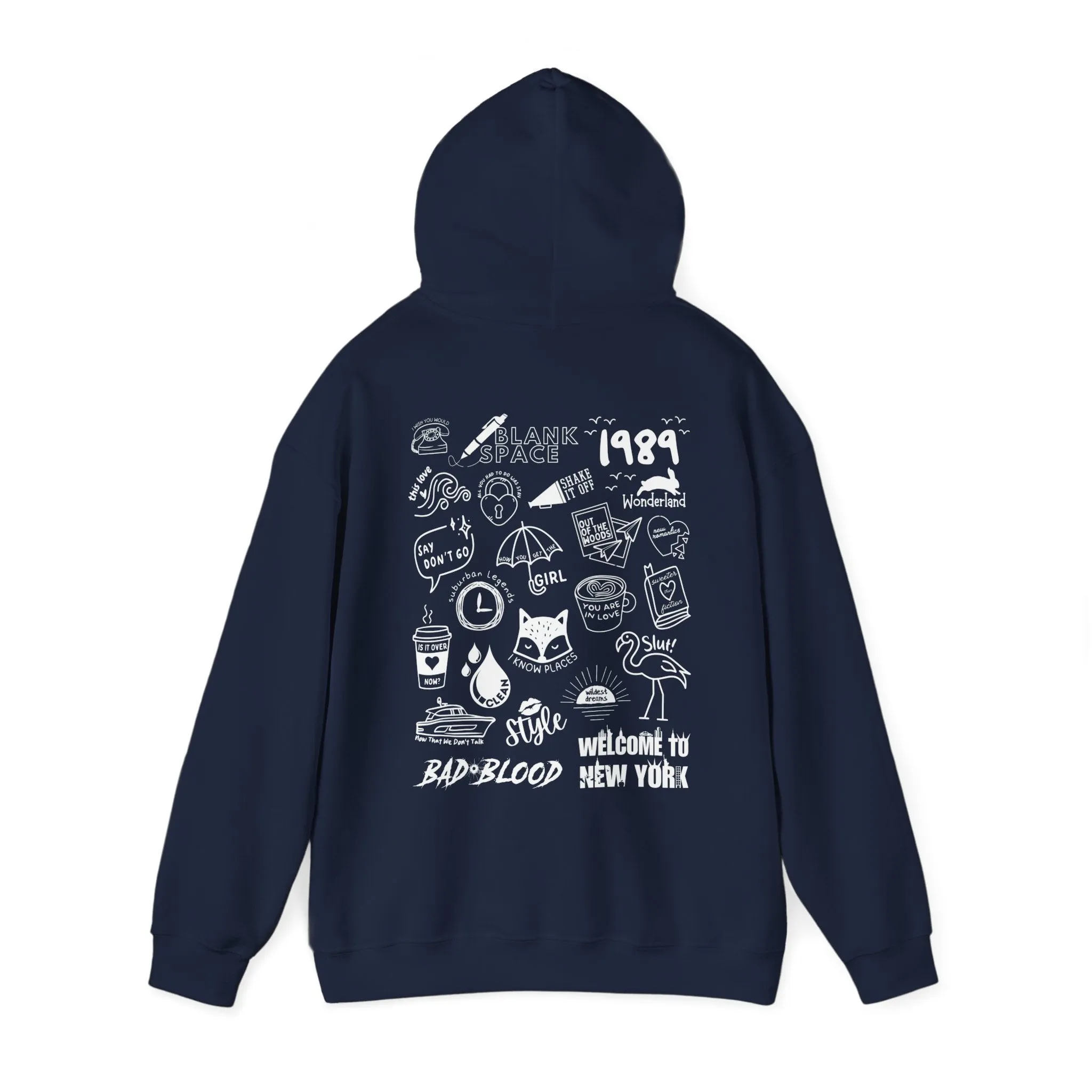 1989 Collage Hoodie sold by Rose Blush Studio product image thumbnail 3