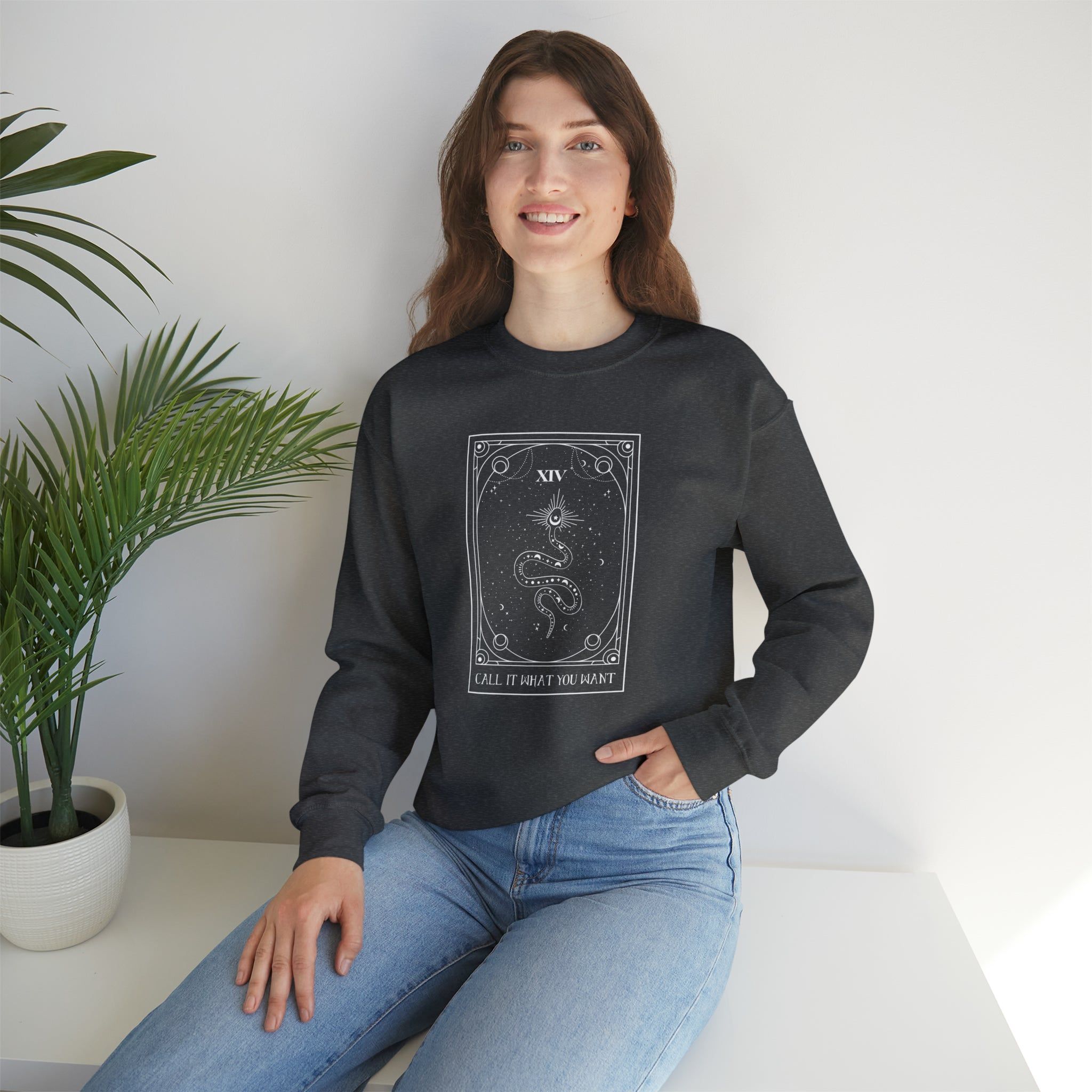 Tarot Crewneck Sweatshirt - Call It What You Want sold by Rose Blush Studio product image thumbnail 2