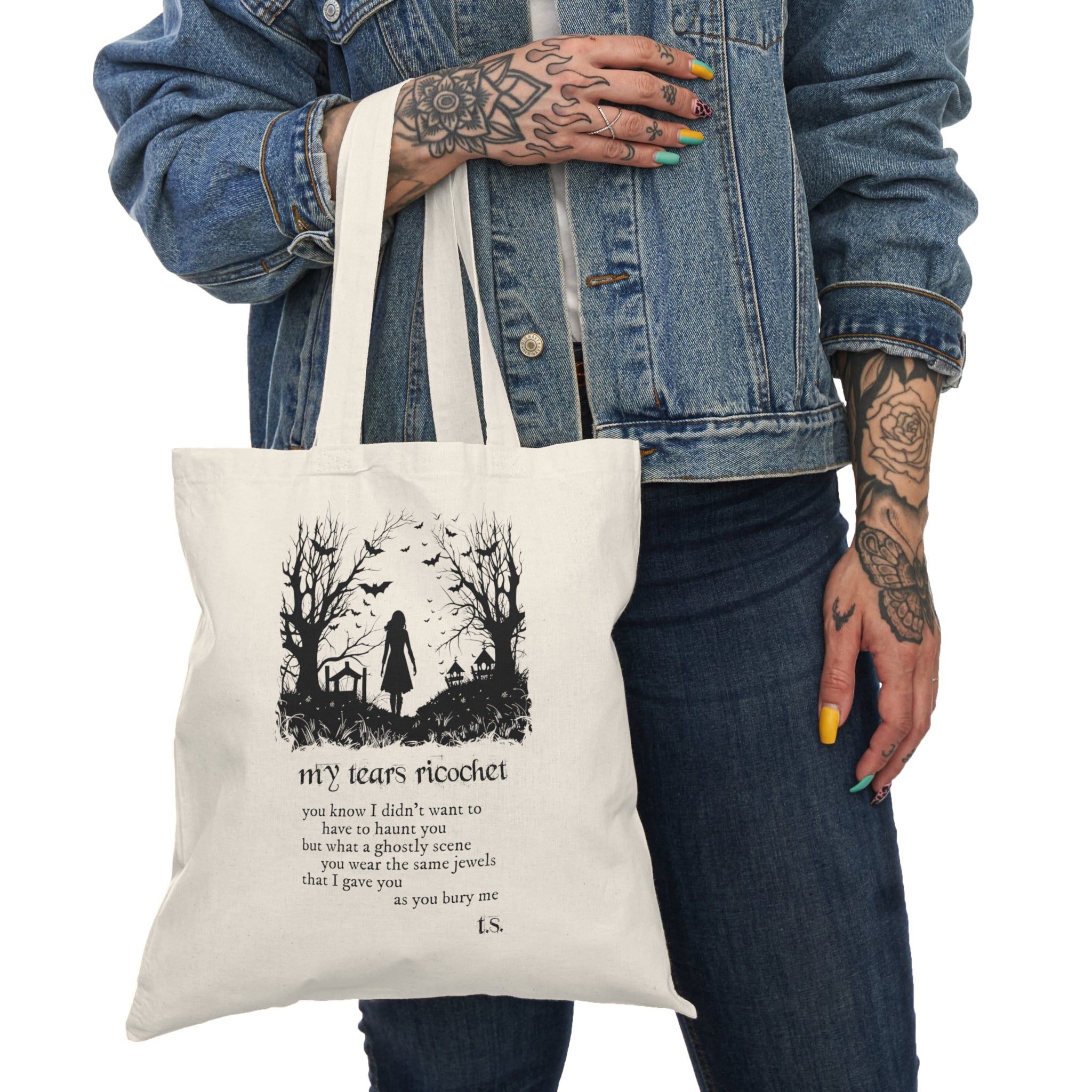 My Tears Ricochet Tote sold by Rose Blush Studio