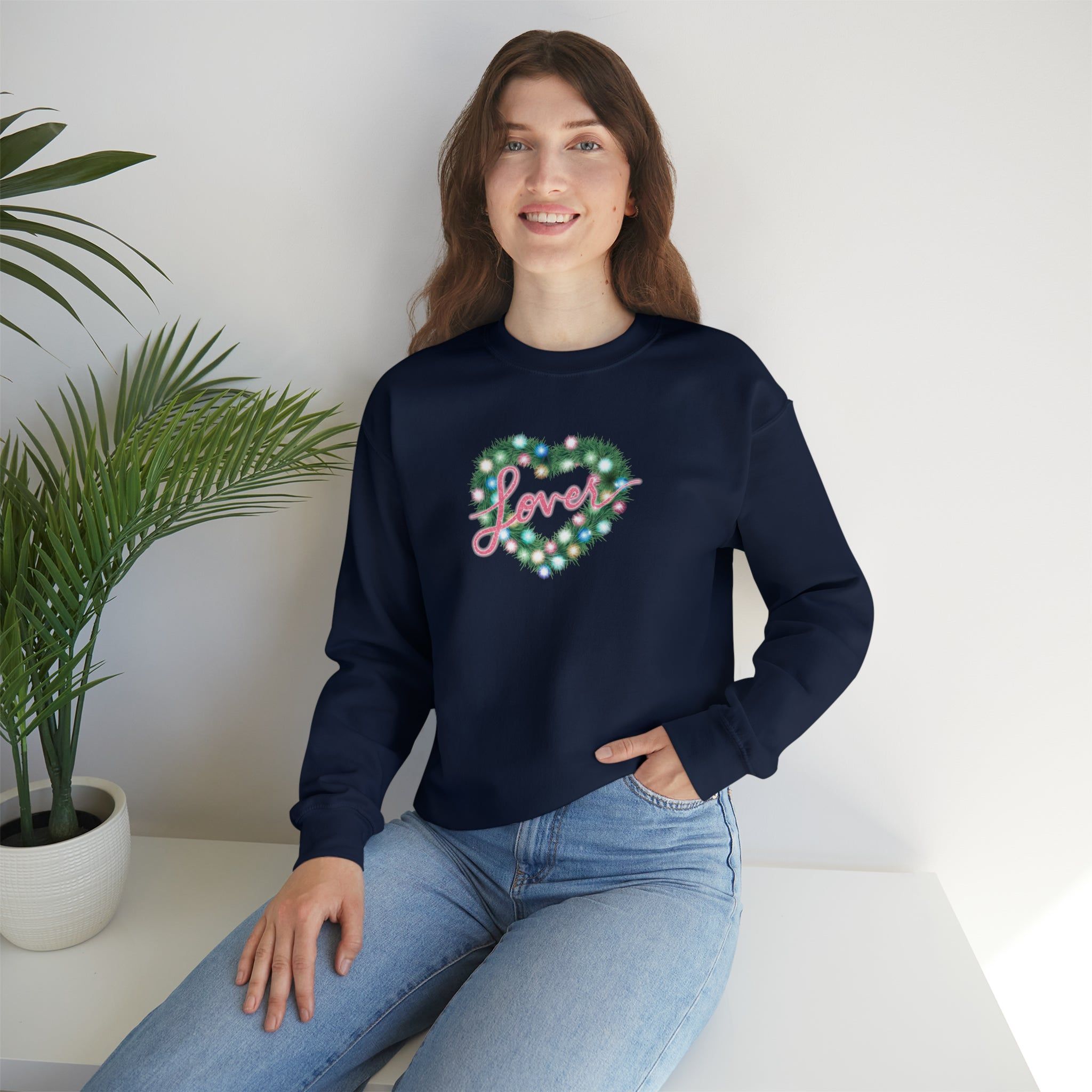 Lover Christmas Sweater sold by Rose Blush Studio product image thumbnail 5