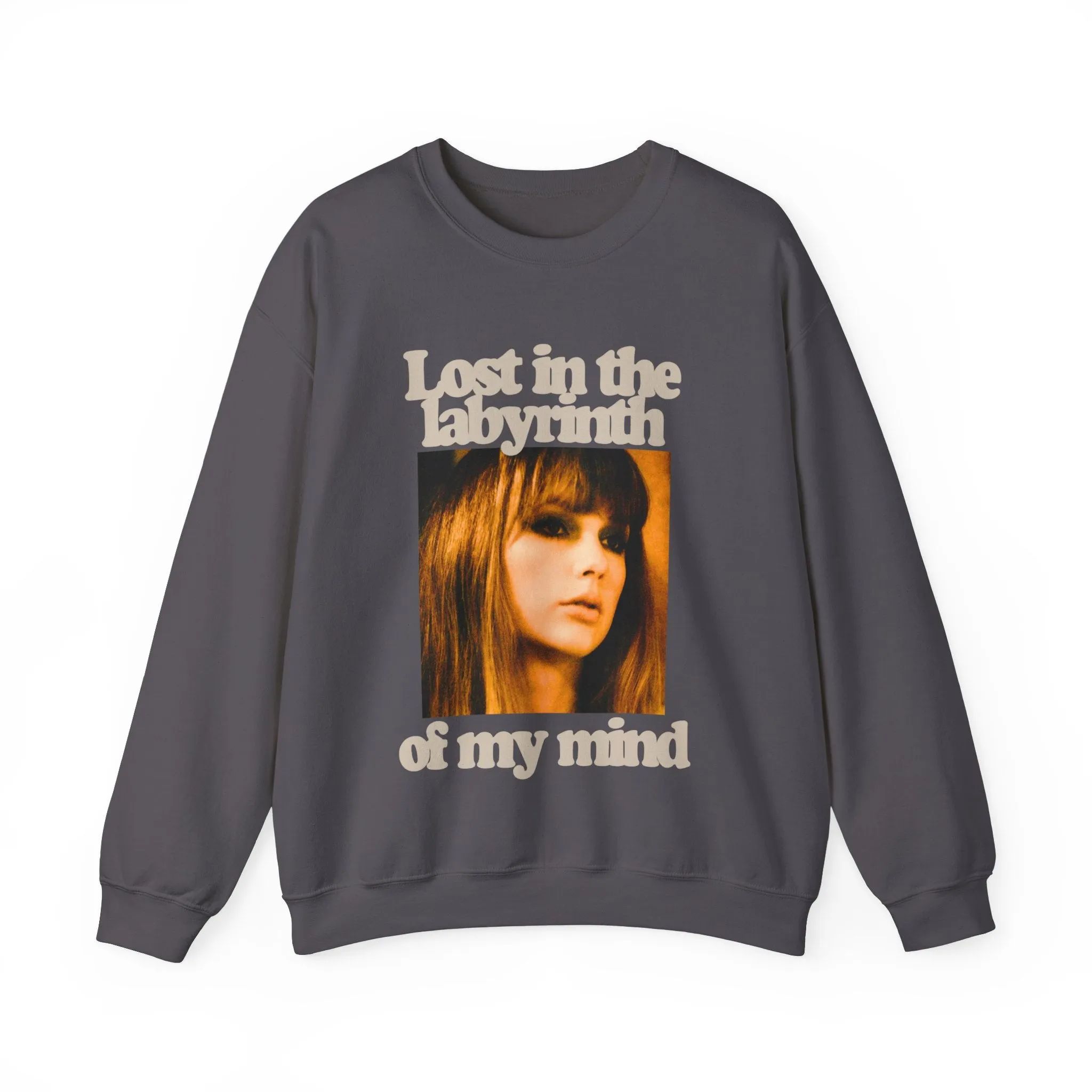 Lost in the Labyrinth Crewneck Sweatshirt sold by Rose Blush Studio product image thumbnail 3