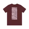 Maroon Tshirt sold by Rose Blush Studio