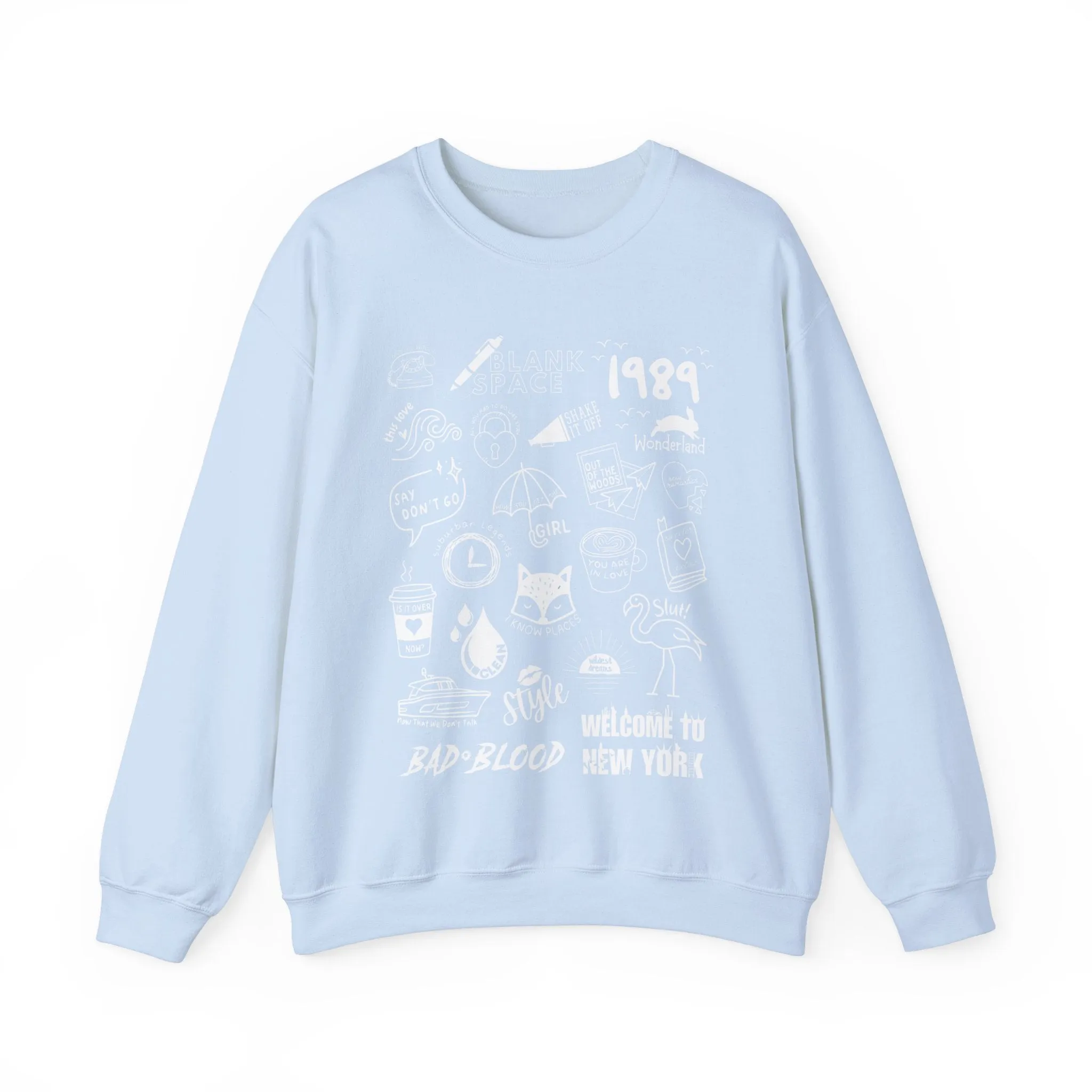 1989 Collage Crewneck Sweatshirt sold by Rose Blush Studio product image thumbnail 3